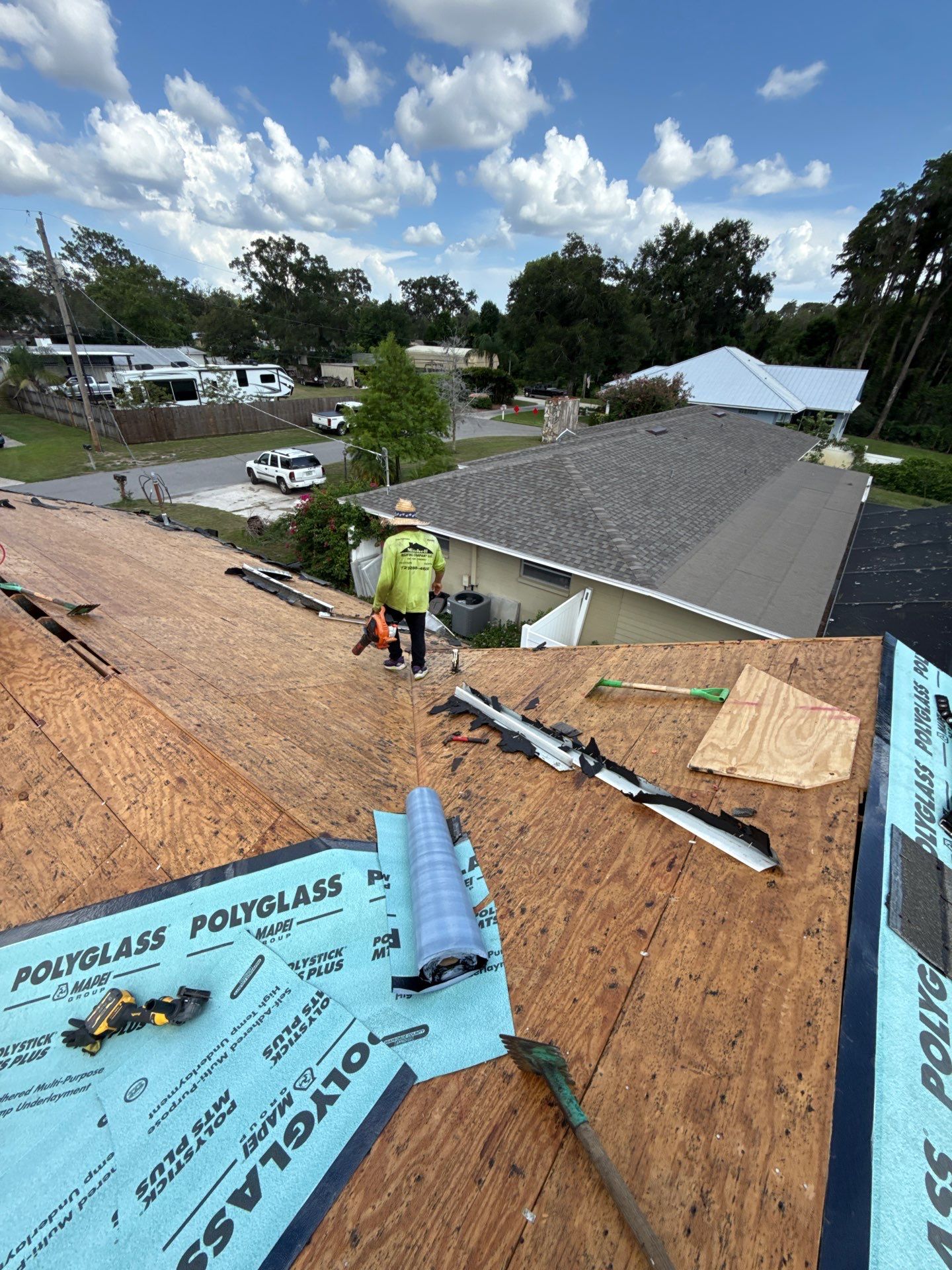 Project in Lutz 33549 by Mitchell Roofing Company LLC 