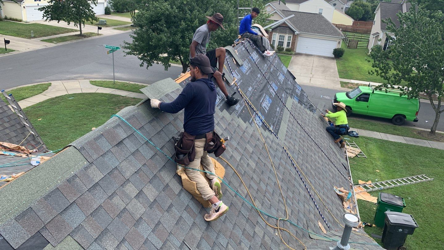 Roof replacement, siding, gutters and interior repair by hail and wind damage by Just Brilliant Restoration JBR