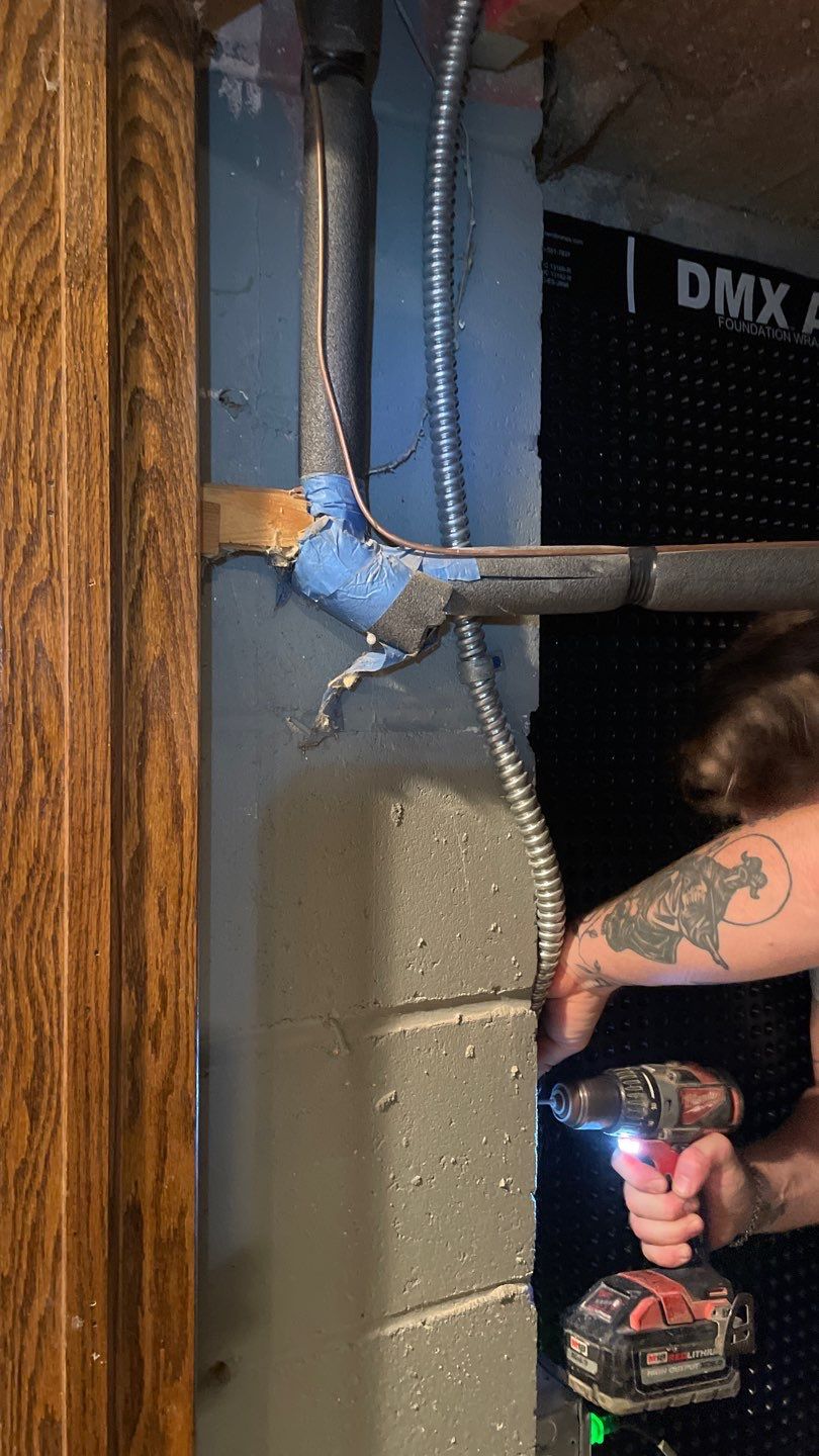 Interior Drain Tile & Sump Pump System in West Minneapolis by Waterproofing Northeast
