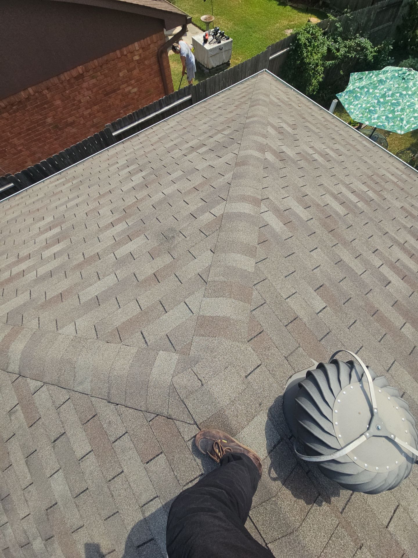 Residential Roofing Repair using Owen's Corning Duration (Lifetime) Shingles by Roof Repair Company