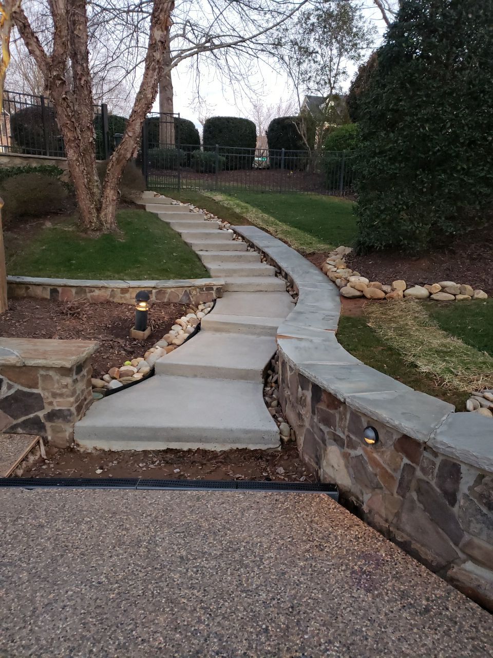 Landscap drain and flat serface cleaning by Power Wash Masters LLC