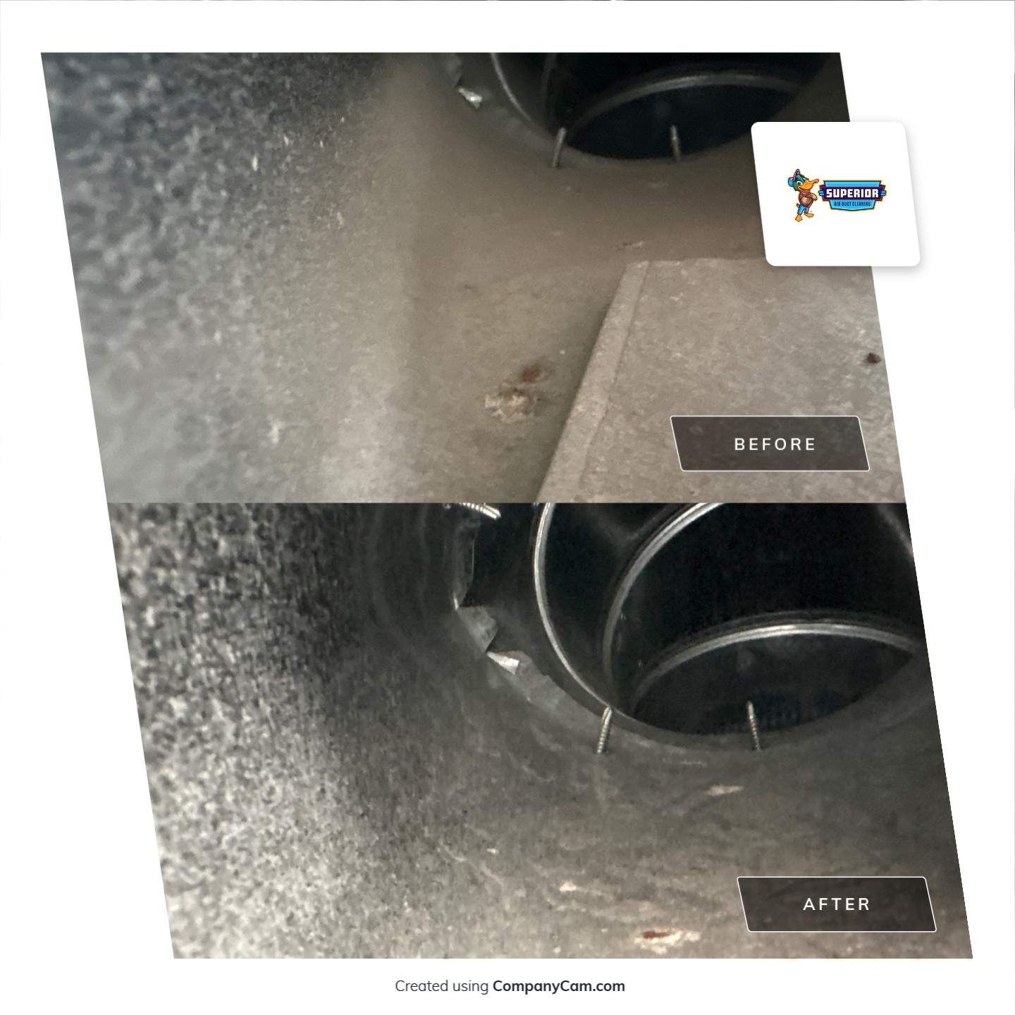 Air Duct Cleaning With a Vacuum Truck in Boardman, Ohio by Superior Air Duct Cleaning