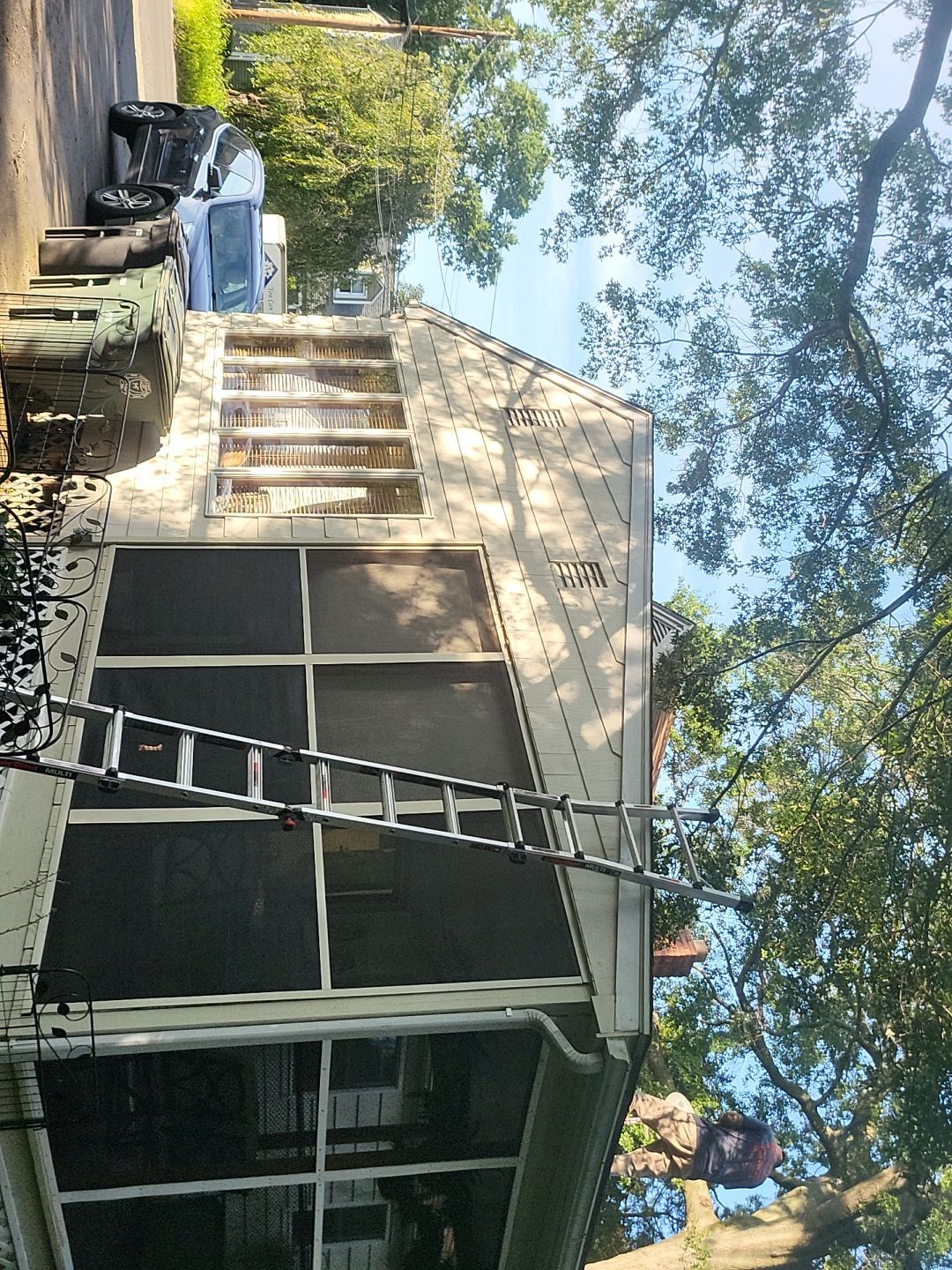 Residential Roofing Installation using Owens Corning Duration Designer - Sand Dune by A Plus Exterior
