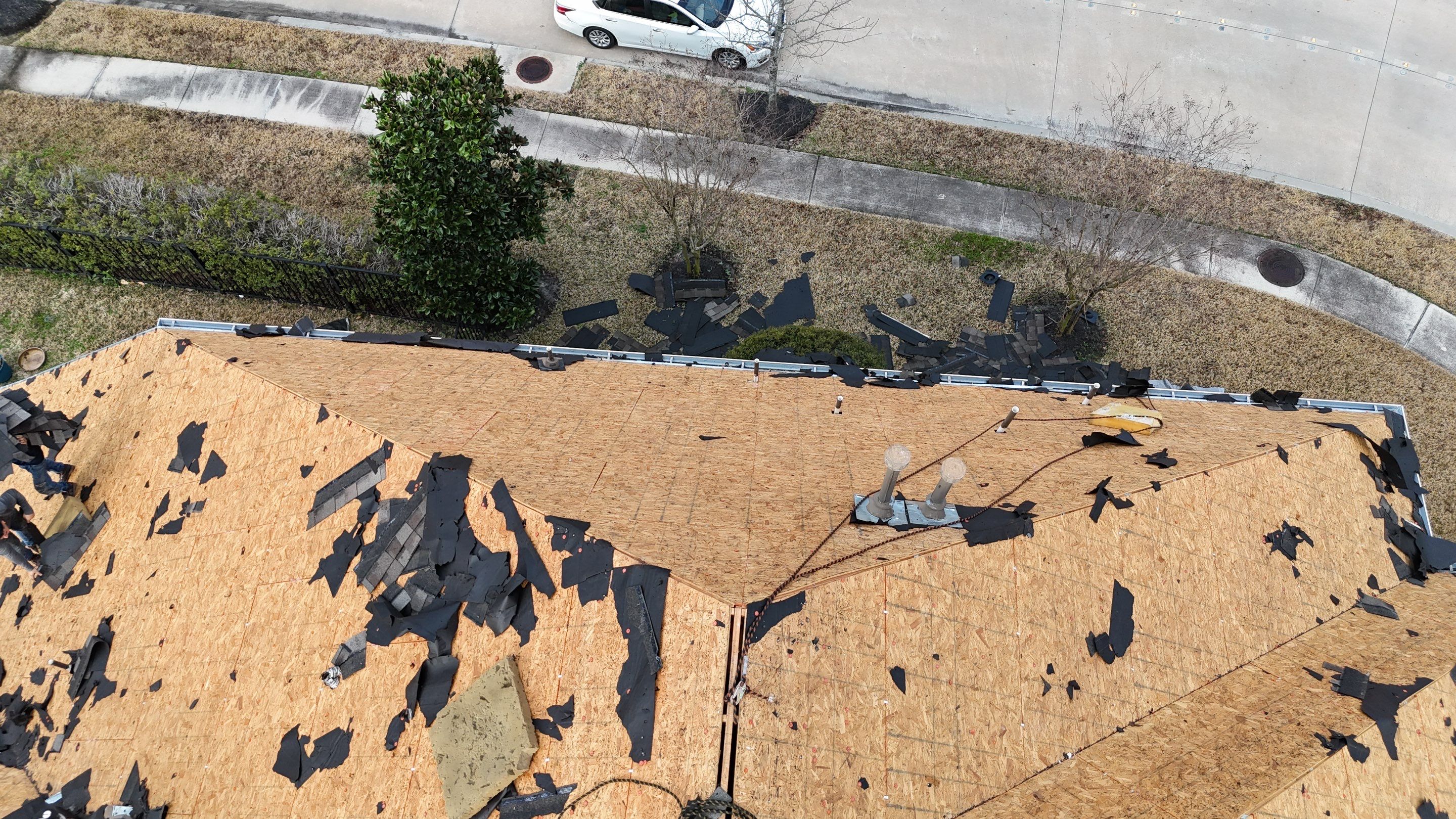 Roof Replacement in Cypress after Customer sustained Hail Damage! by Core Four Roofing