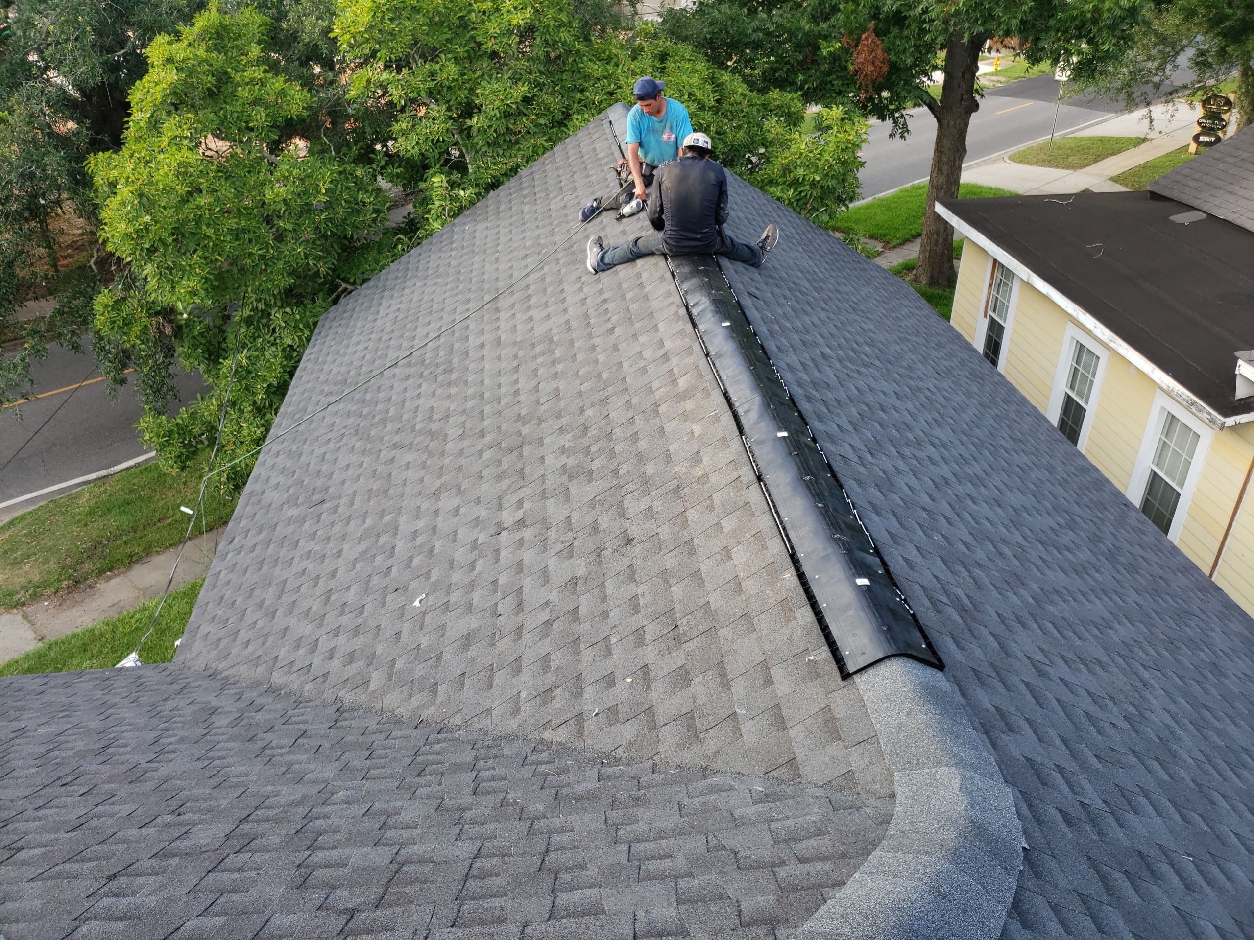 Residential Roofing Installation using Roof Replacement by American Roofing & Construction LLC