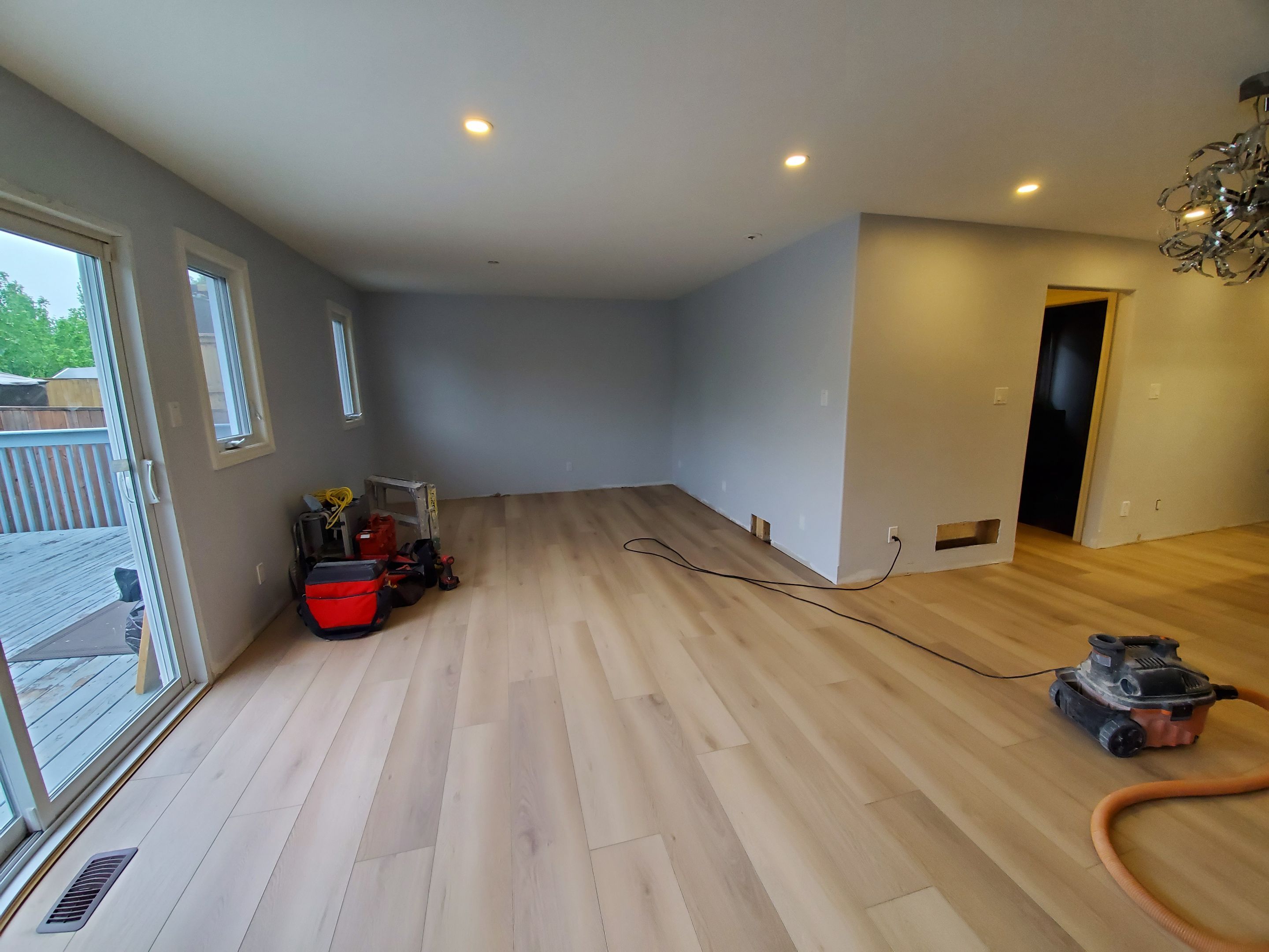 Partition Removal, Painting & Floors by Impact Construction Sudbury
