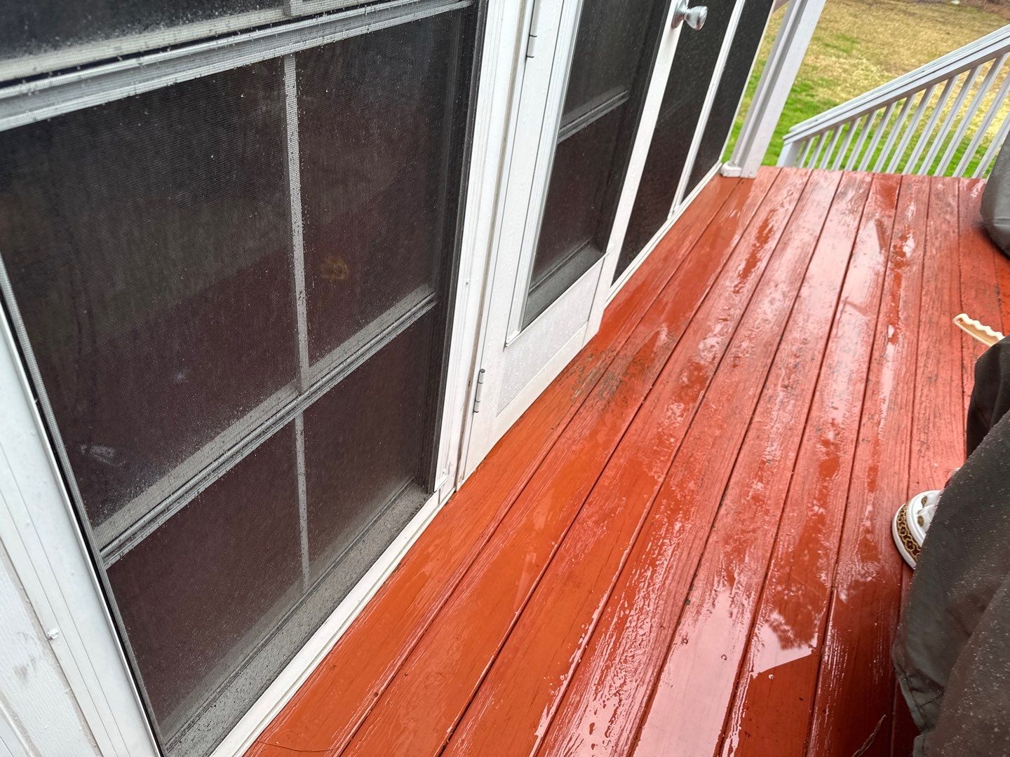 Weathered Deck using AcryFin by DuraSeal