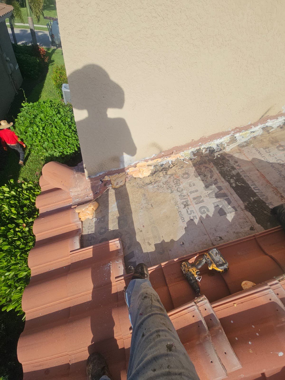 Concrete Tile Roof Repair by Four Peaks Roofing