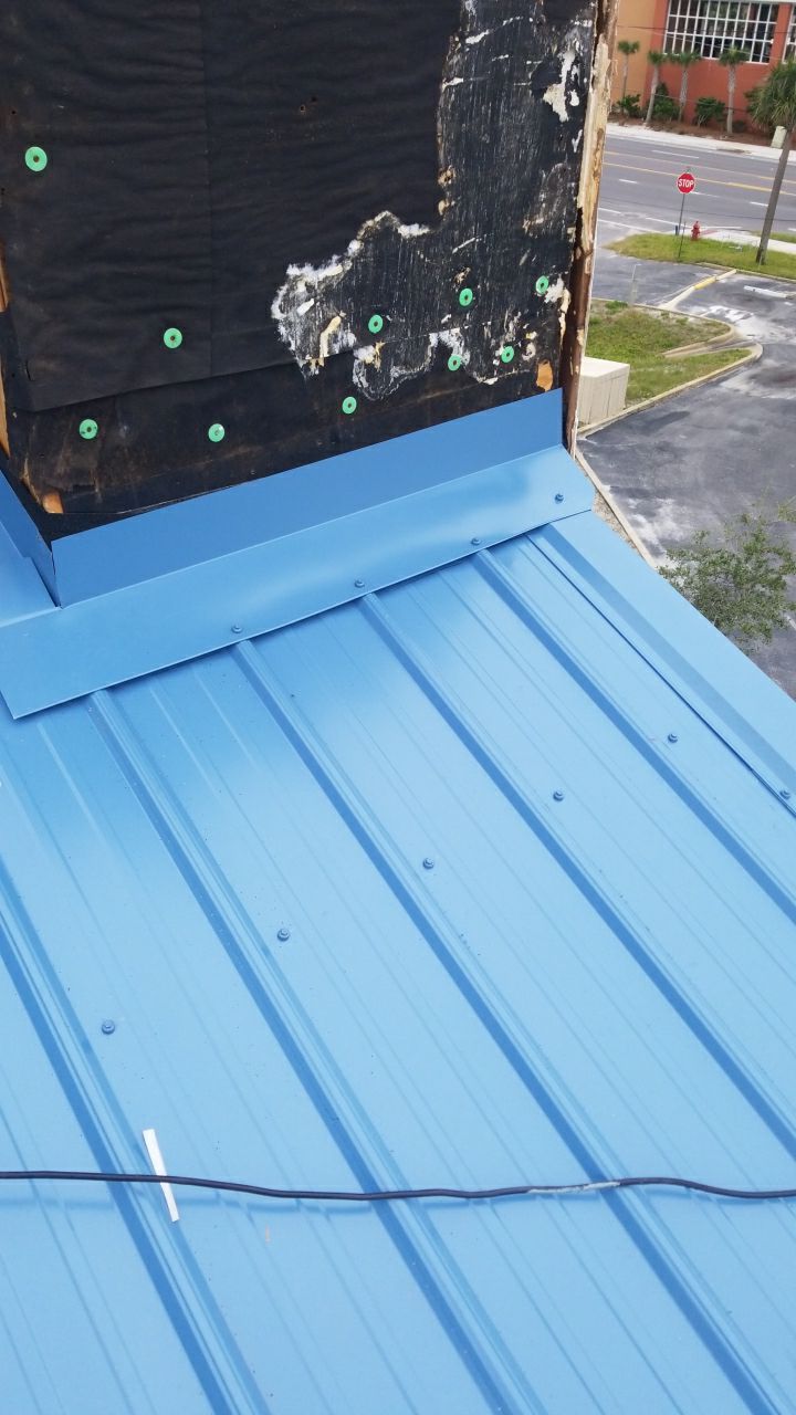 Commercial Roofing Installation using Metal roofing by American Roofing & Construction LLC