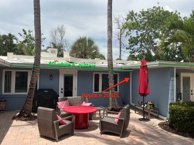 Replace gutter using 6 Inch Seamless Gutters in Siesta Key FL