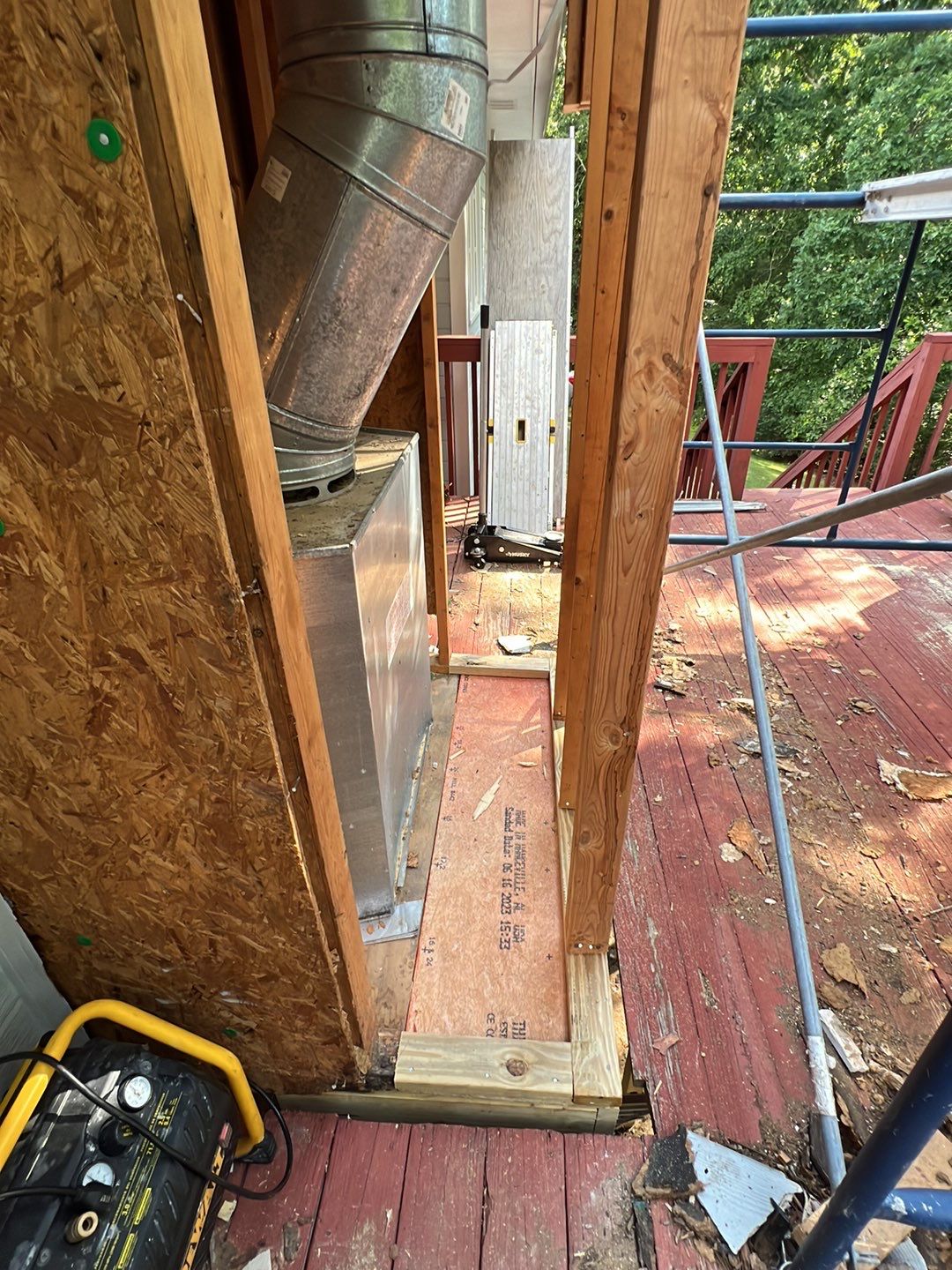 South Trace Lane - Deck Installation and Chimney Repair by Pillar and Pine