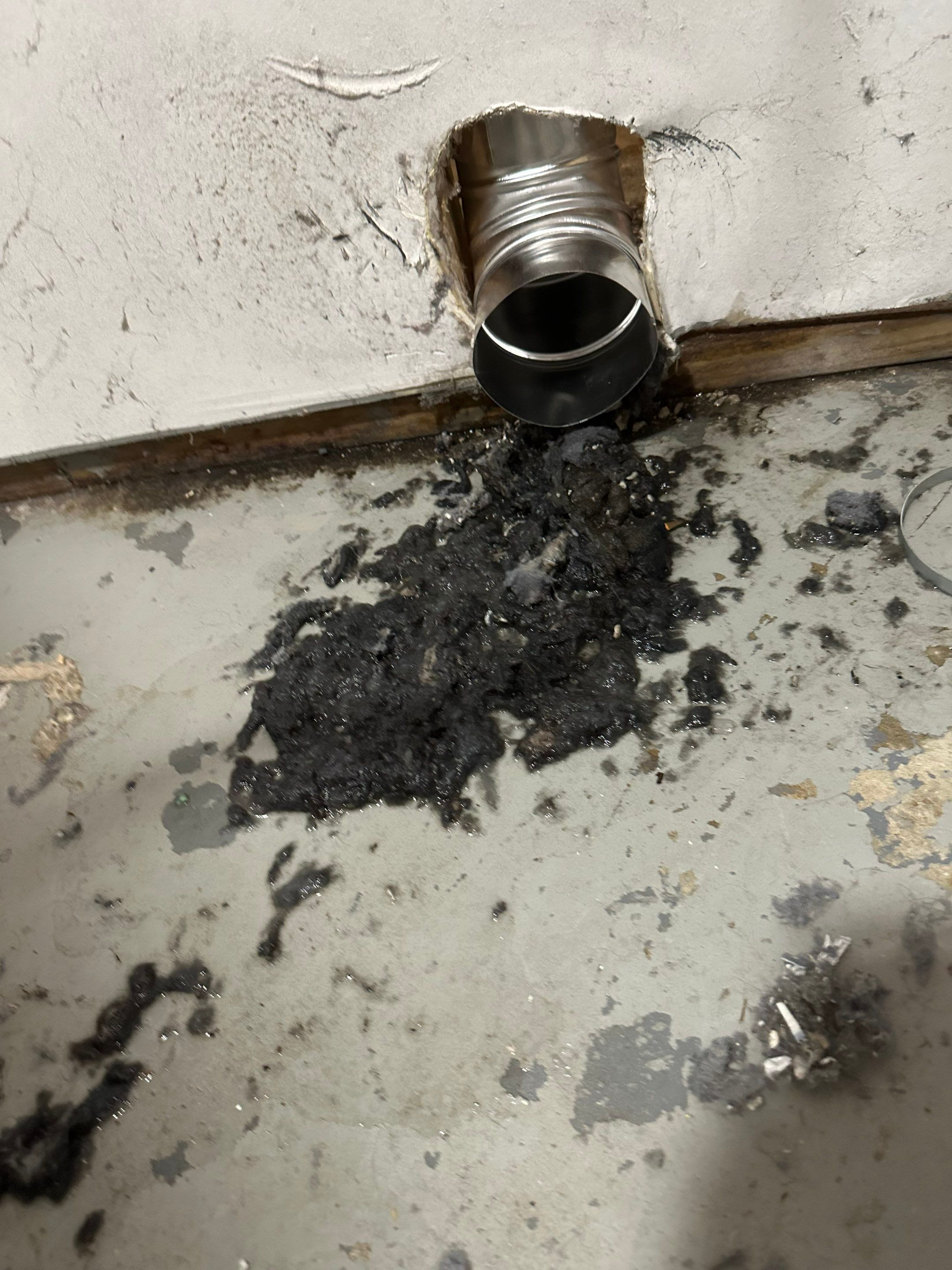 Dryer Vent Replacement in a multifamily by TMS Services