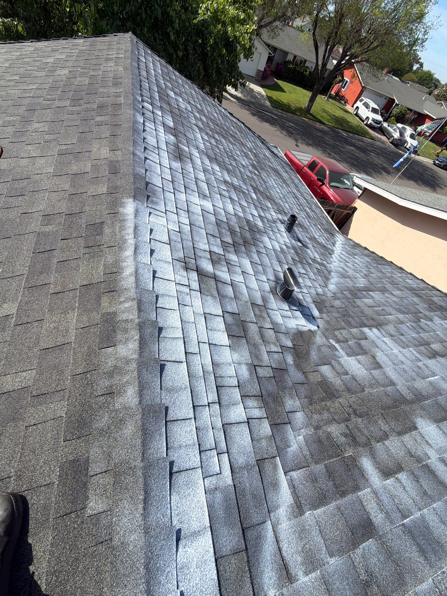 Roof Rejuvenation using Roof Maxx Treatment by Roof Maxx of Folsom
