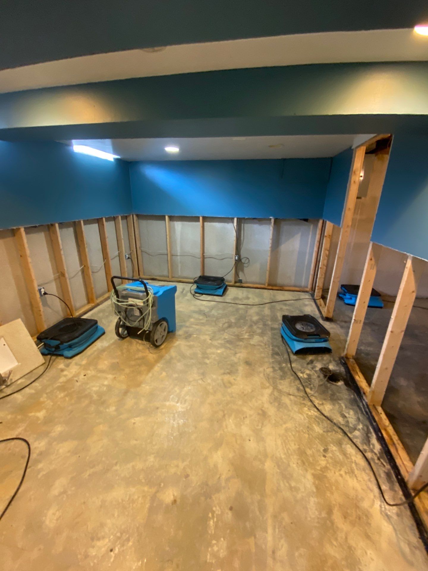 Project in West Bloomfield by EzDry Water Mitigation & Property Restoration