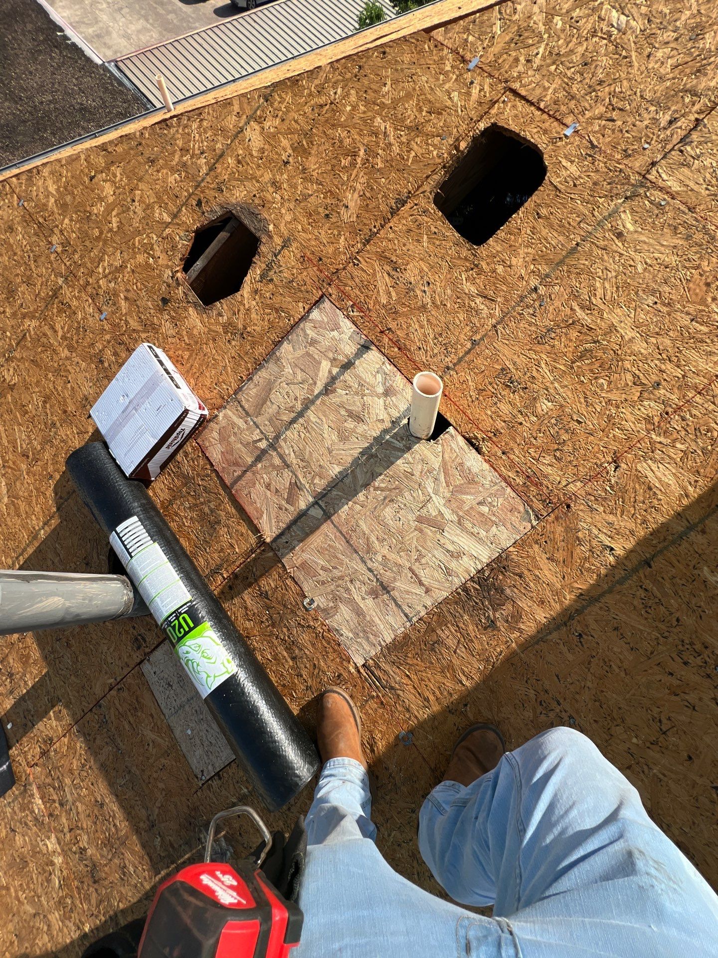 Residential Roofing Installation using Owen's Corning Duration (Lifetime) Shingles by Roof Repair Company