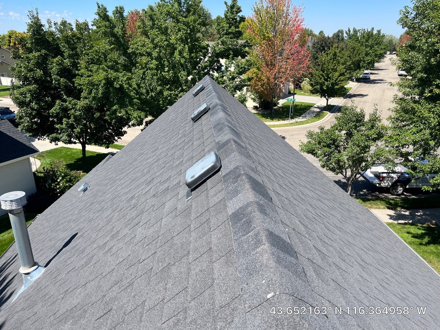 Meridian ID Residential Roofing Installation using Owens Corning by ID Roofing LLC