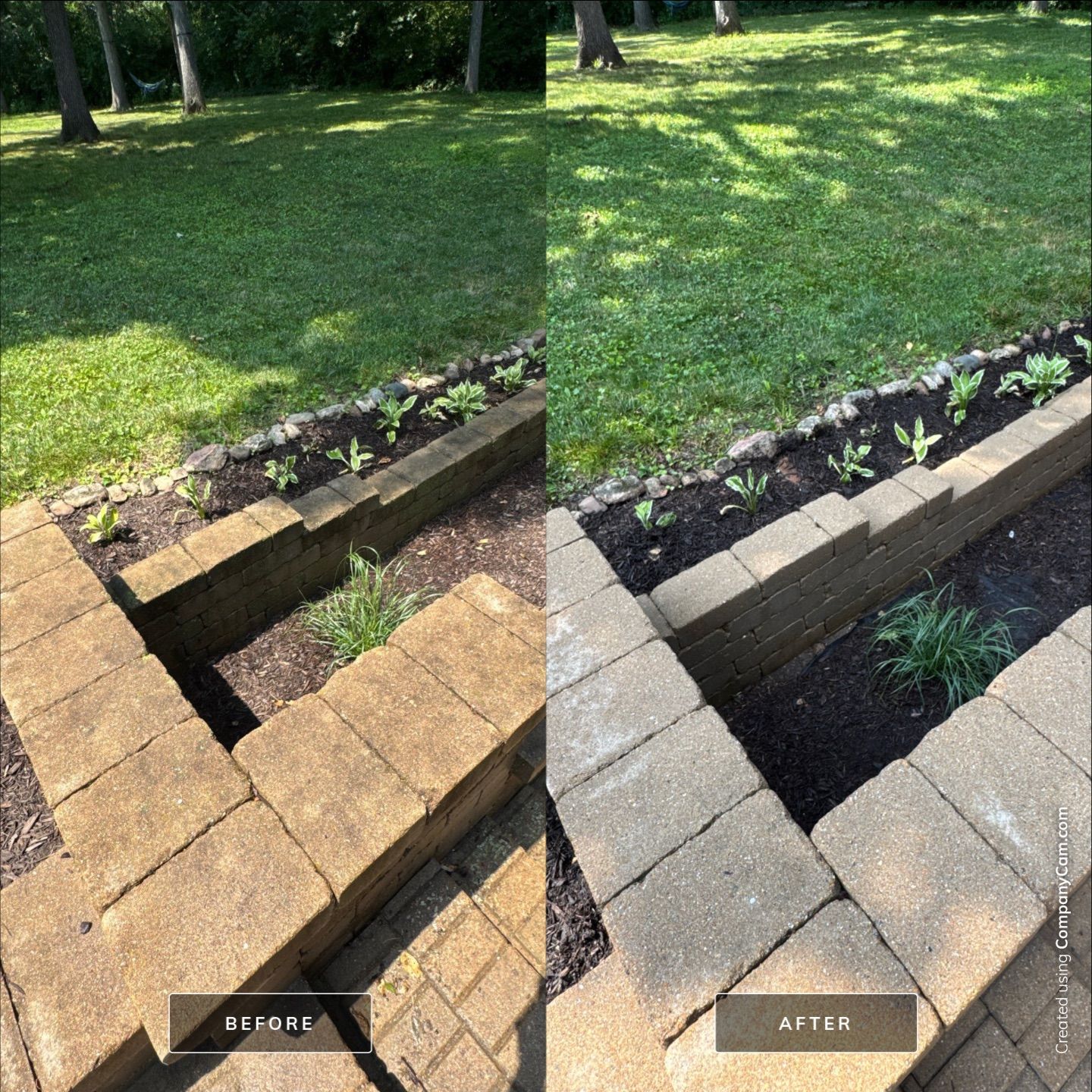 Project in Woodstock by Simmons Power & Soft Washing