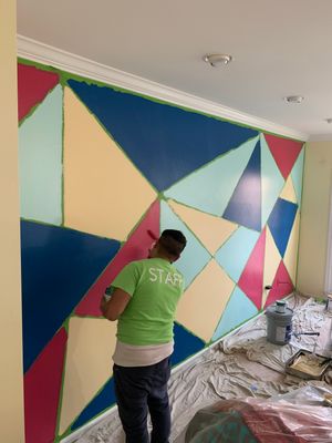 Wall & Cabinets Painting