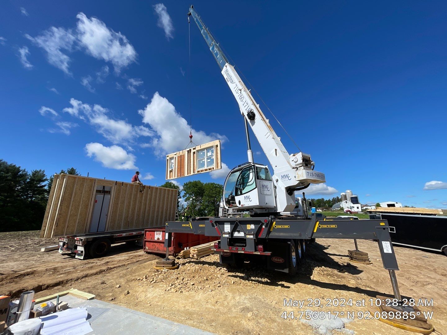 Elmwood, WI Build by Bauer Estates LLC