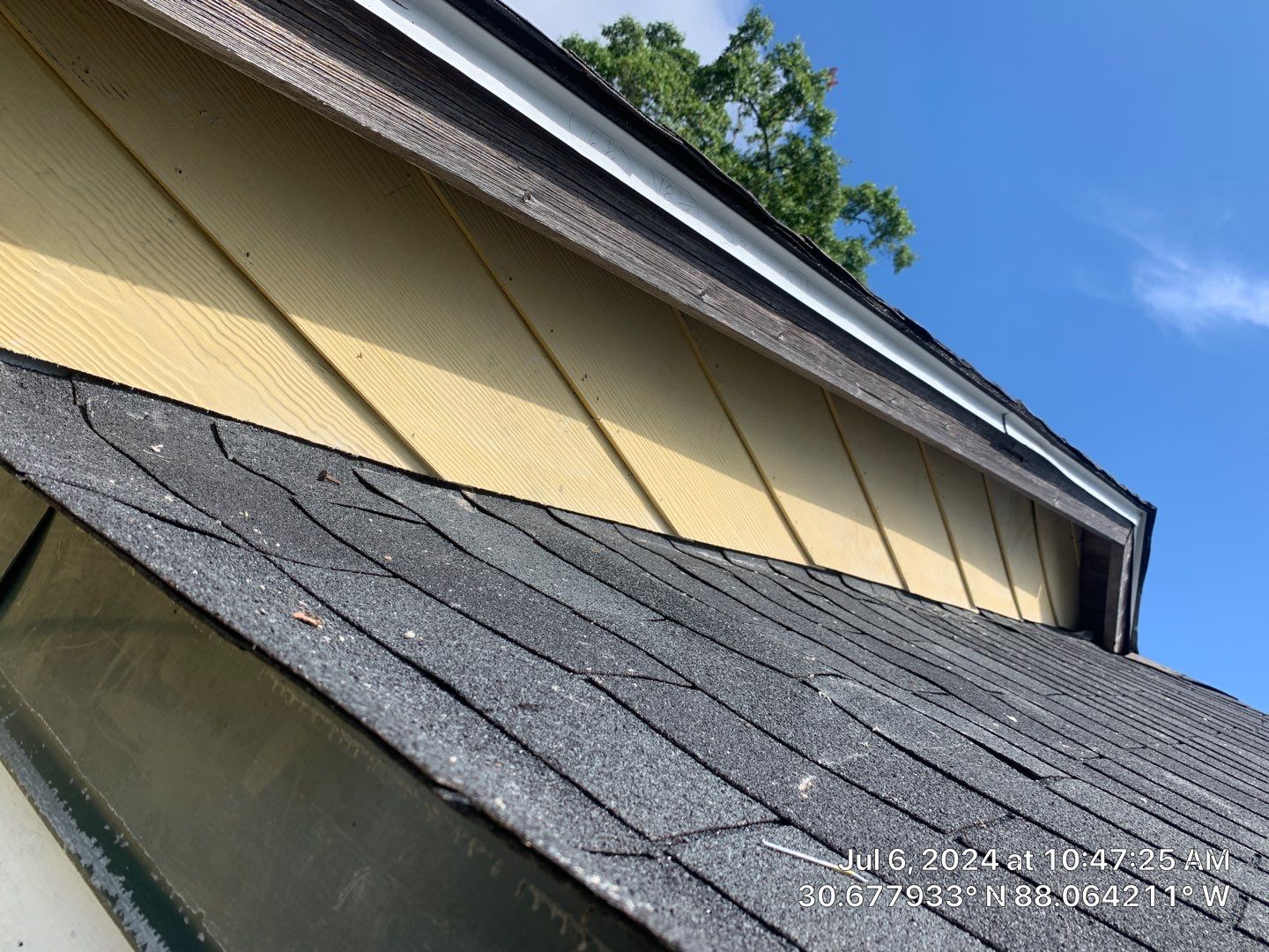 Siding Repair using Roof repair by American Roofing & Construction LLC