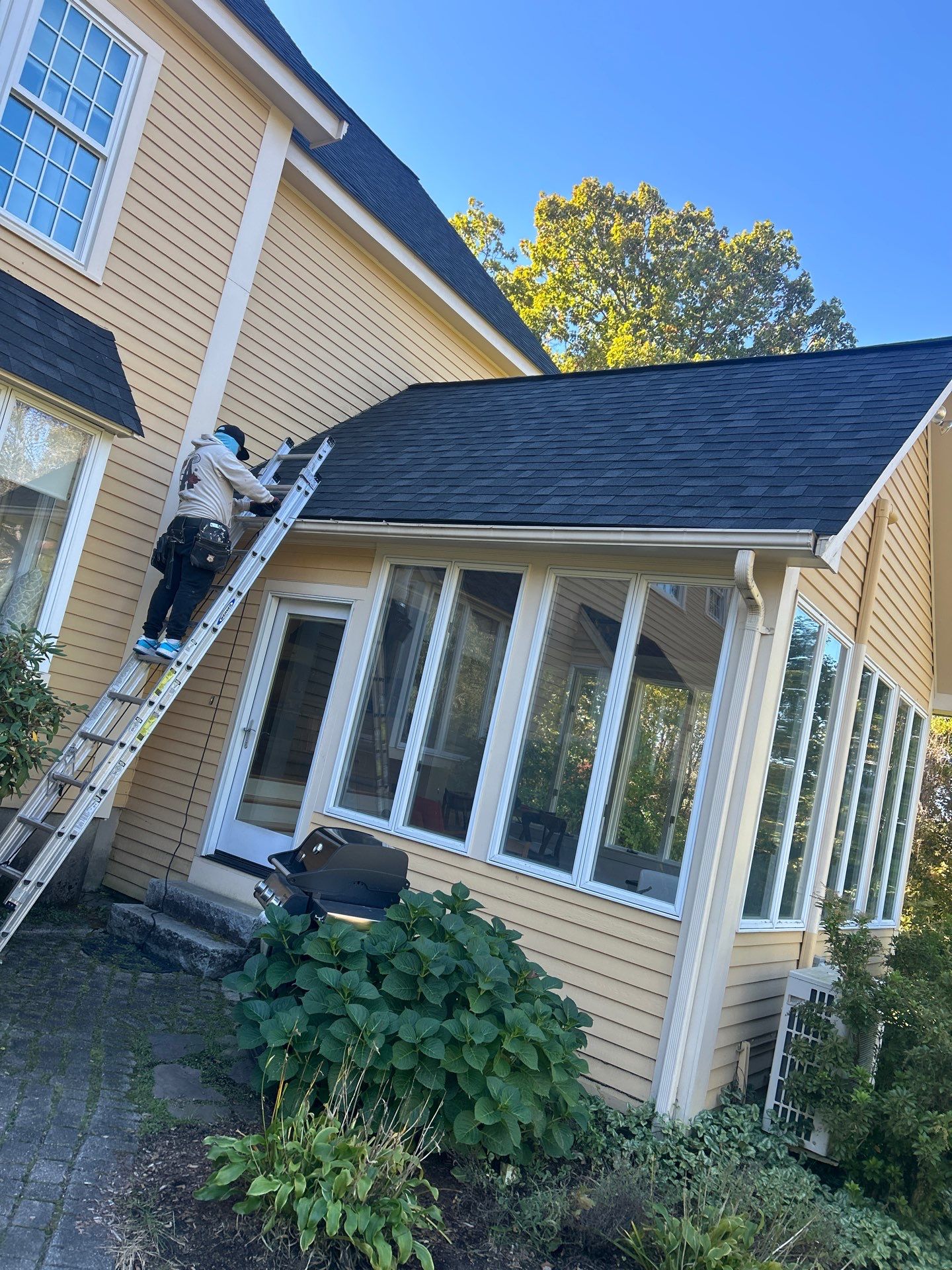 Westford Complete Gutter System with New PVC Fascia Upgrade by Mighty Dog Roofing of Greater Middlesex County