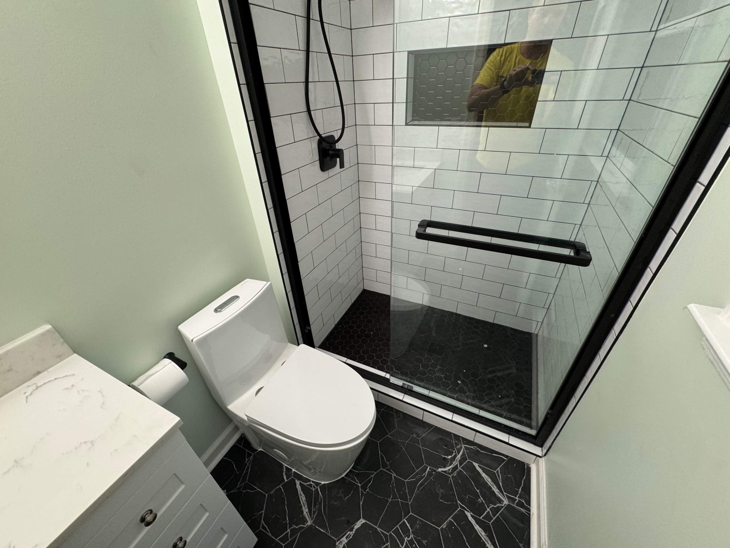 Bathroom renovation by Prudencio