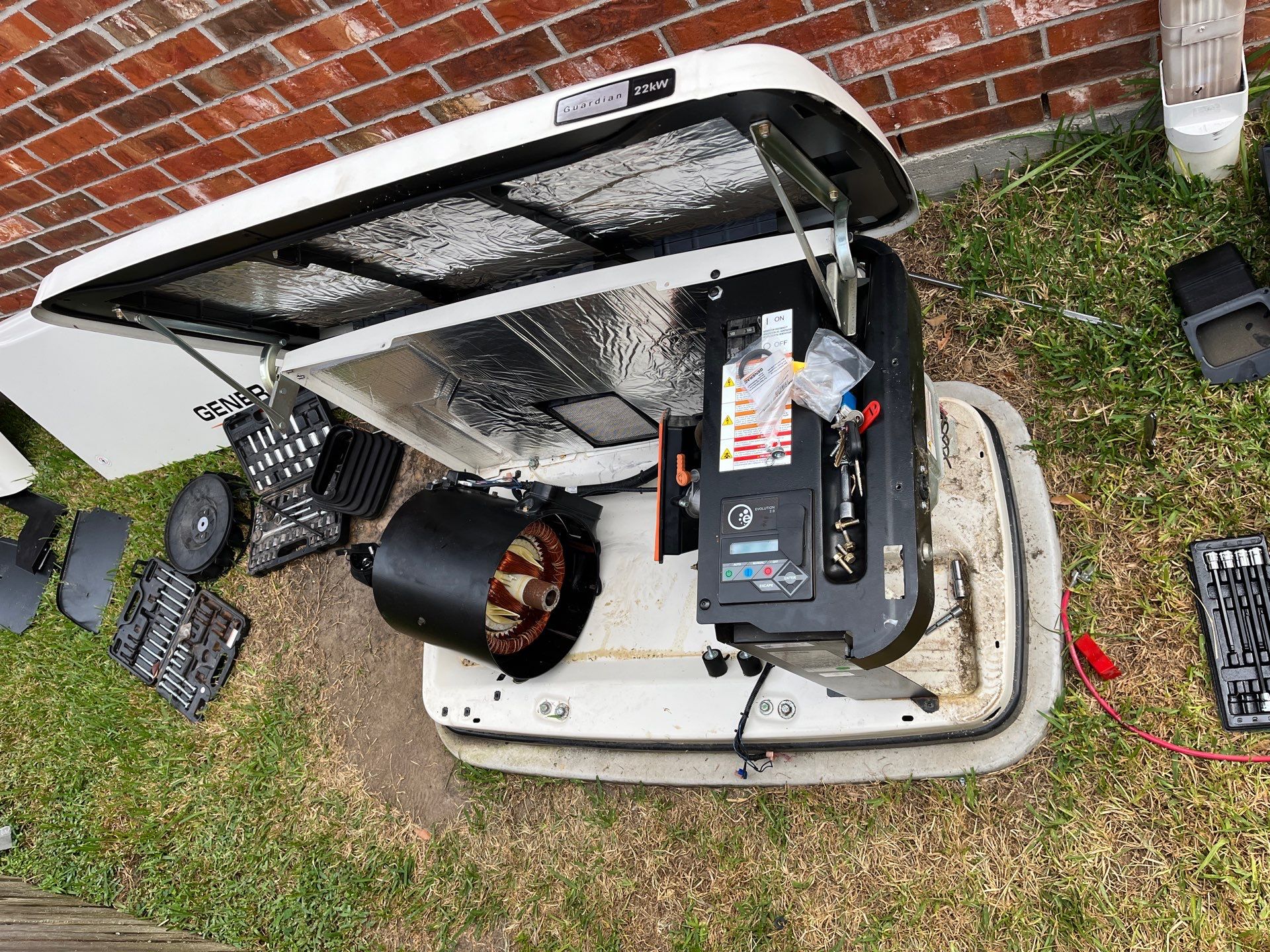 Generac Standby Generator Engine Repair and Component Maintenance in Katy by GenTex Elite Services