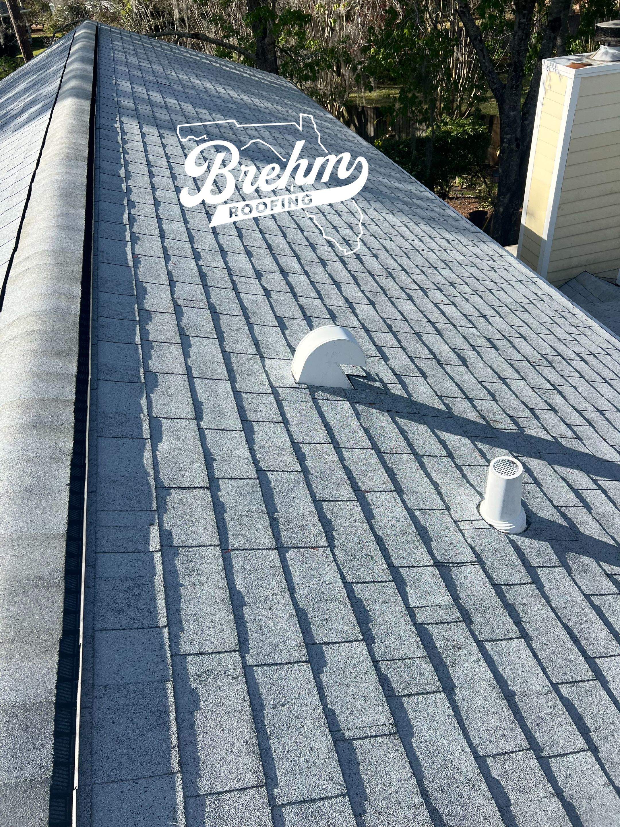 Reroof in Gainesville, Florida by Brehm Roofing
