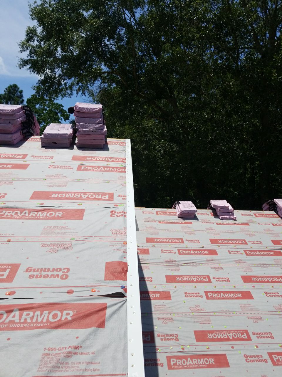 Residential Roofing Installation using Roof Replacement by American Roofing & Construction LLC