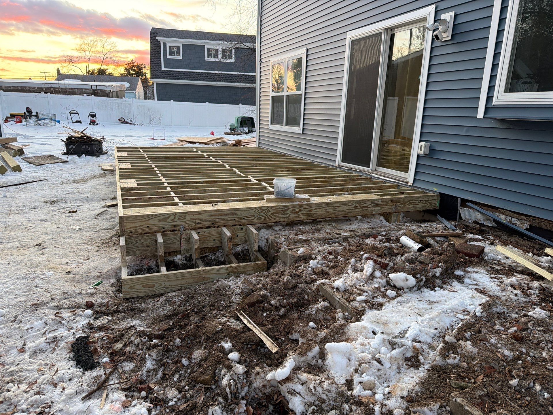 New Deck Porch In Keport by deck guardian