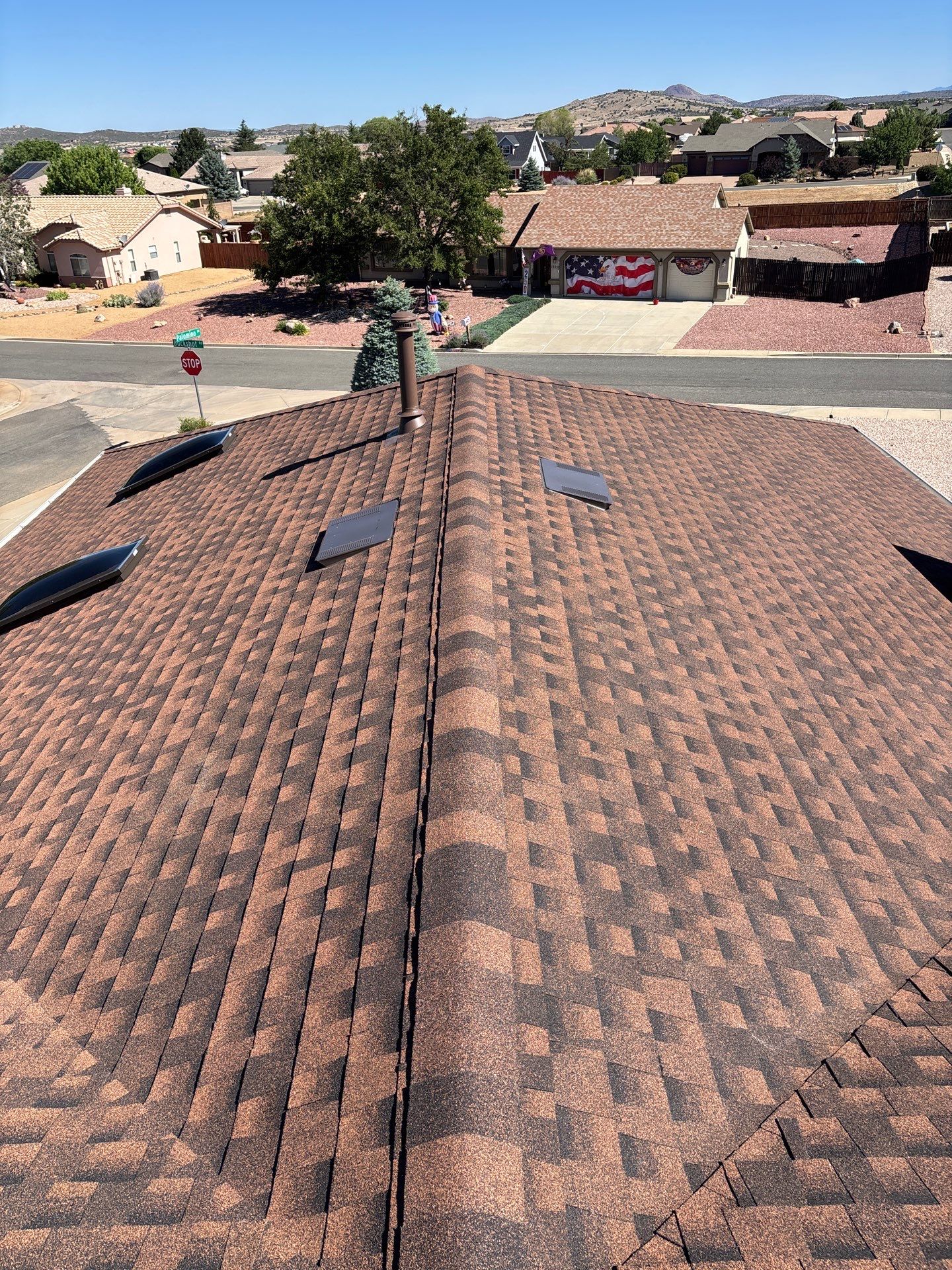 GAF Timberline HDZ Shingle Roof Replacement in Prescott Valley by Badger Roofing