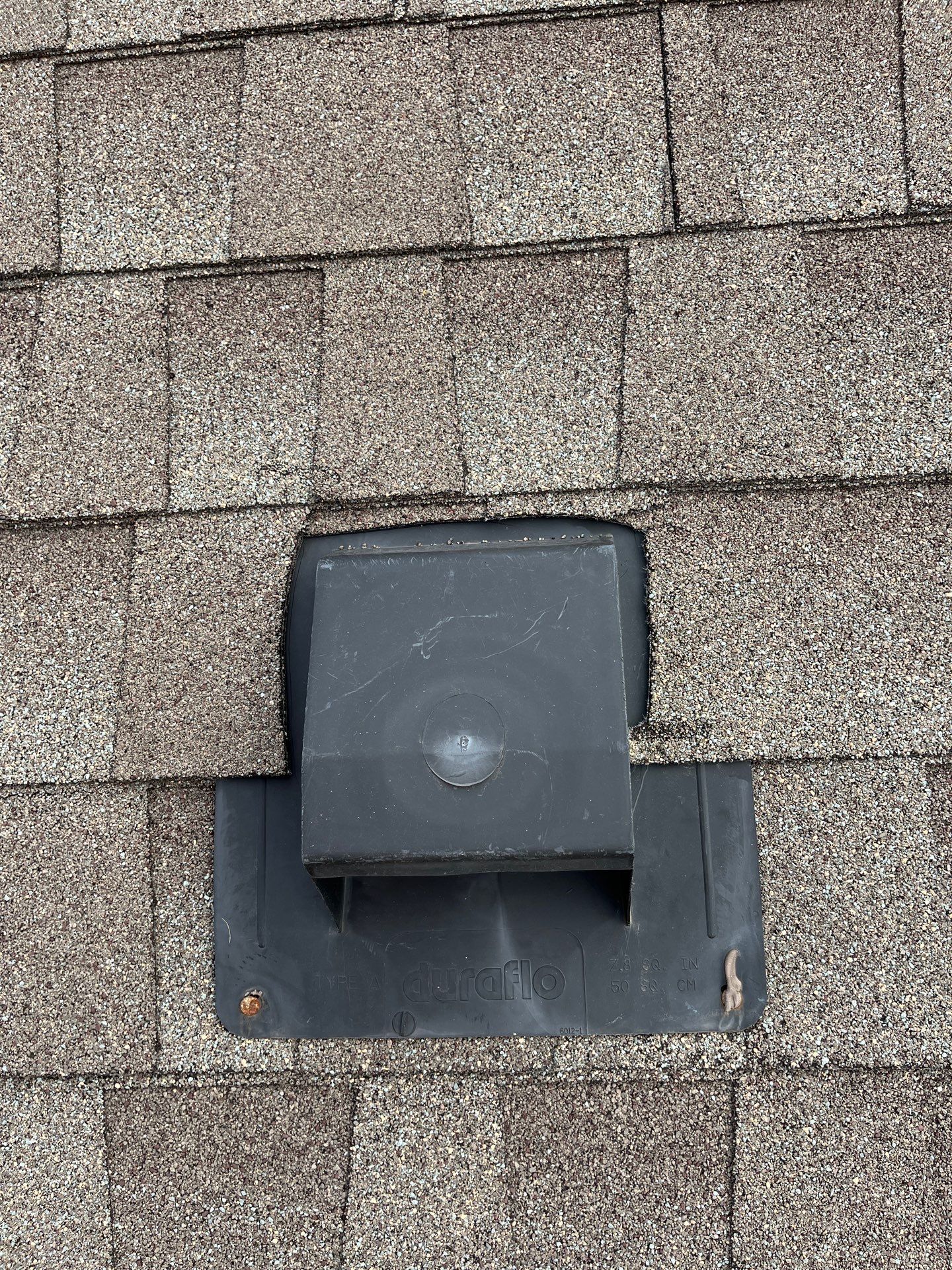 Hail Damage using Owen's Corning Duration (Lifetime) Shingles by Roof Repair Company