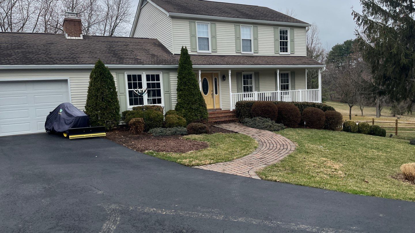 Residential Roofing Installation using Atlas Pinnacle Pristine Black Architectural Shingles by Frederick Roof Repair