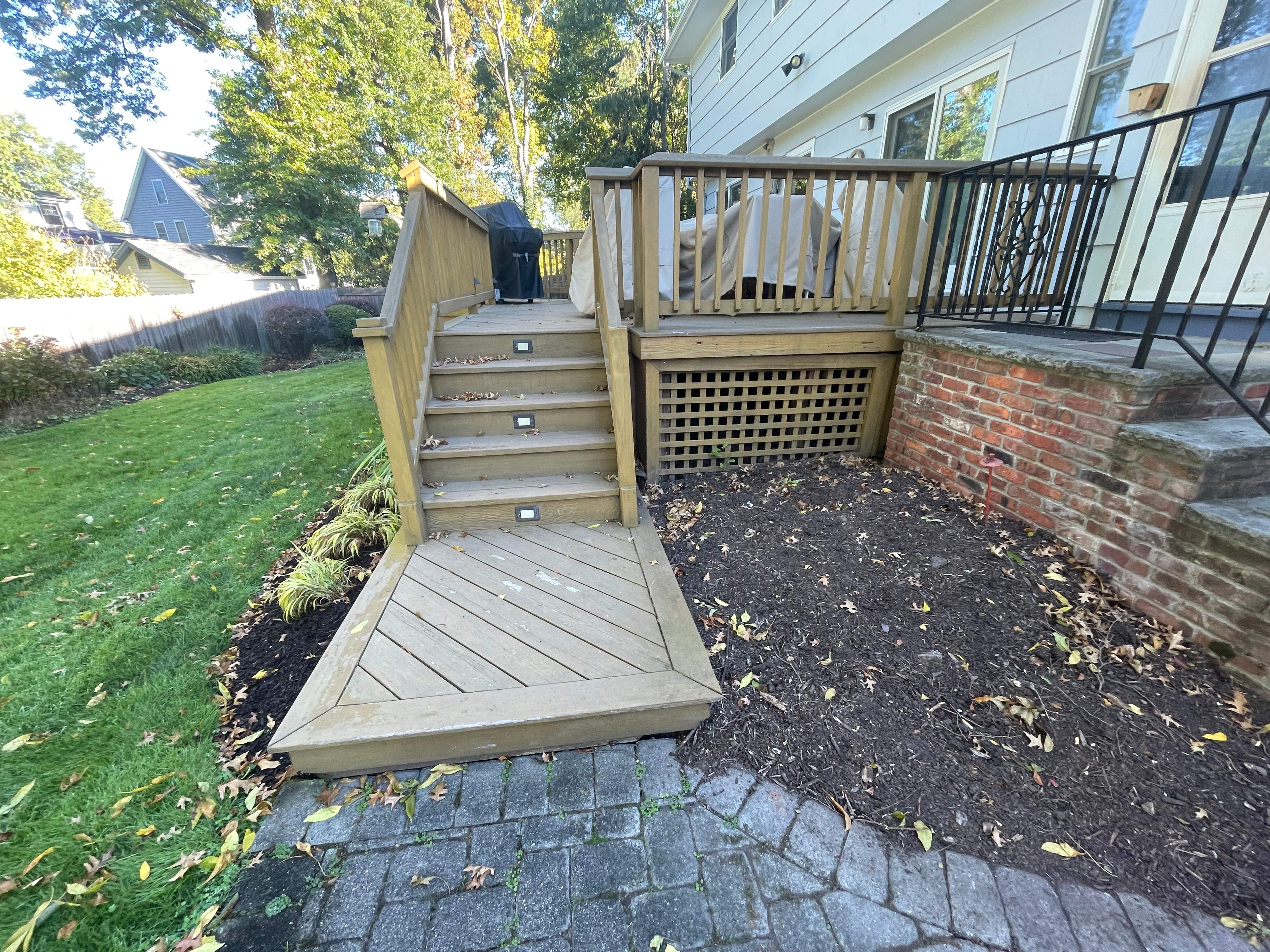 Deck Resurface and New A-Frame Roofing by deck guardian