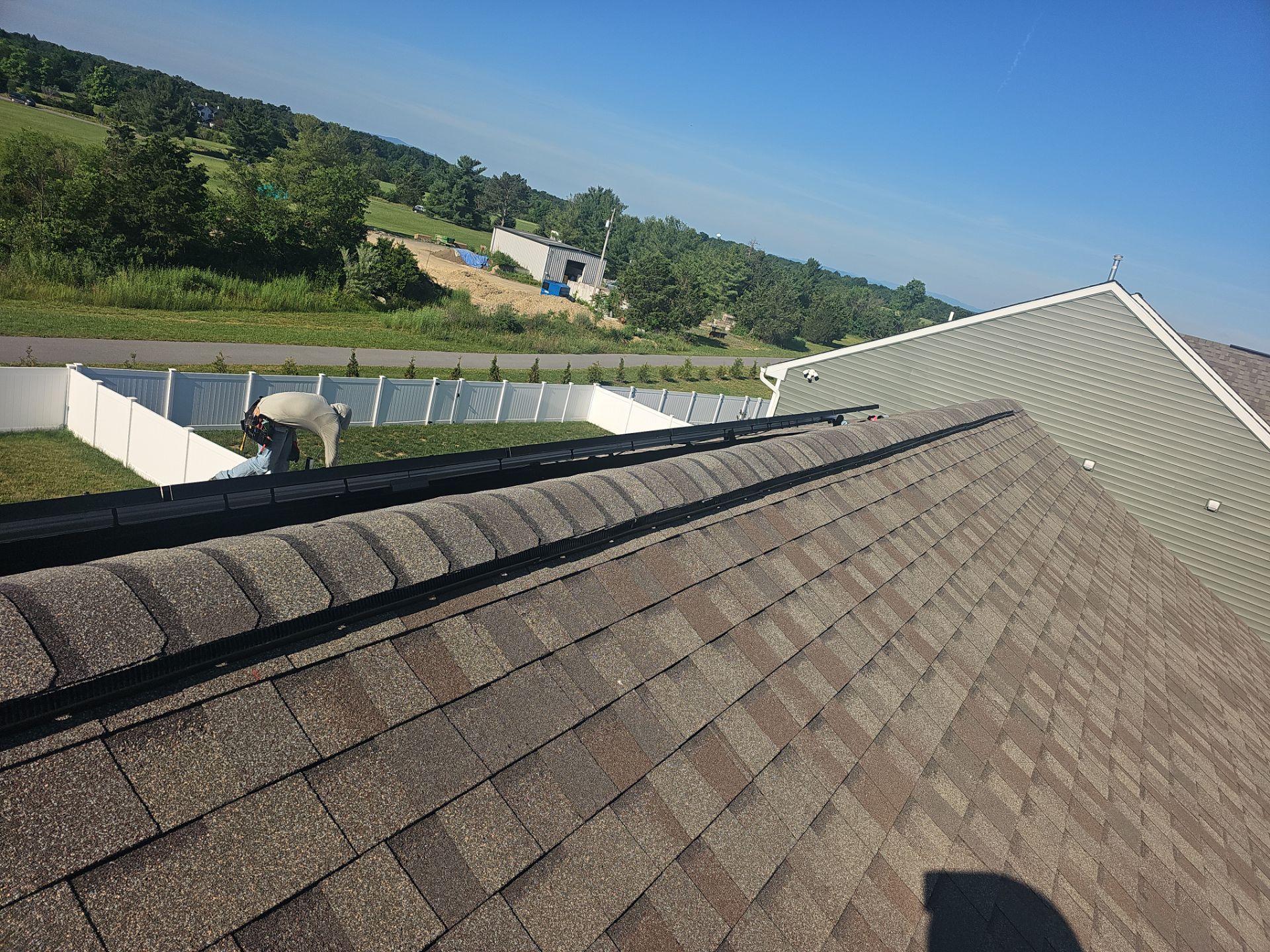 Roof Repair - Ridge Vent and Vent Flashing Boot Replacement by Winchester Roofing