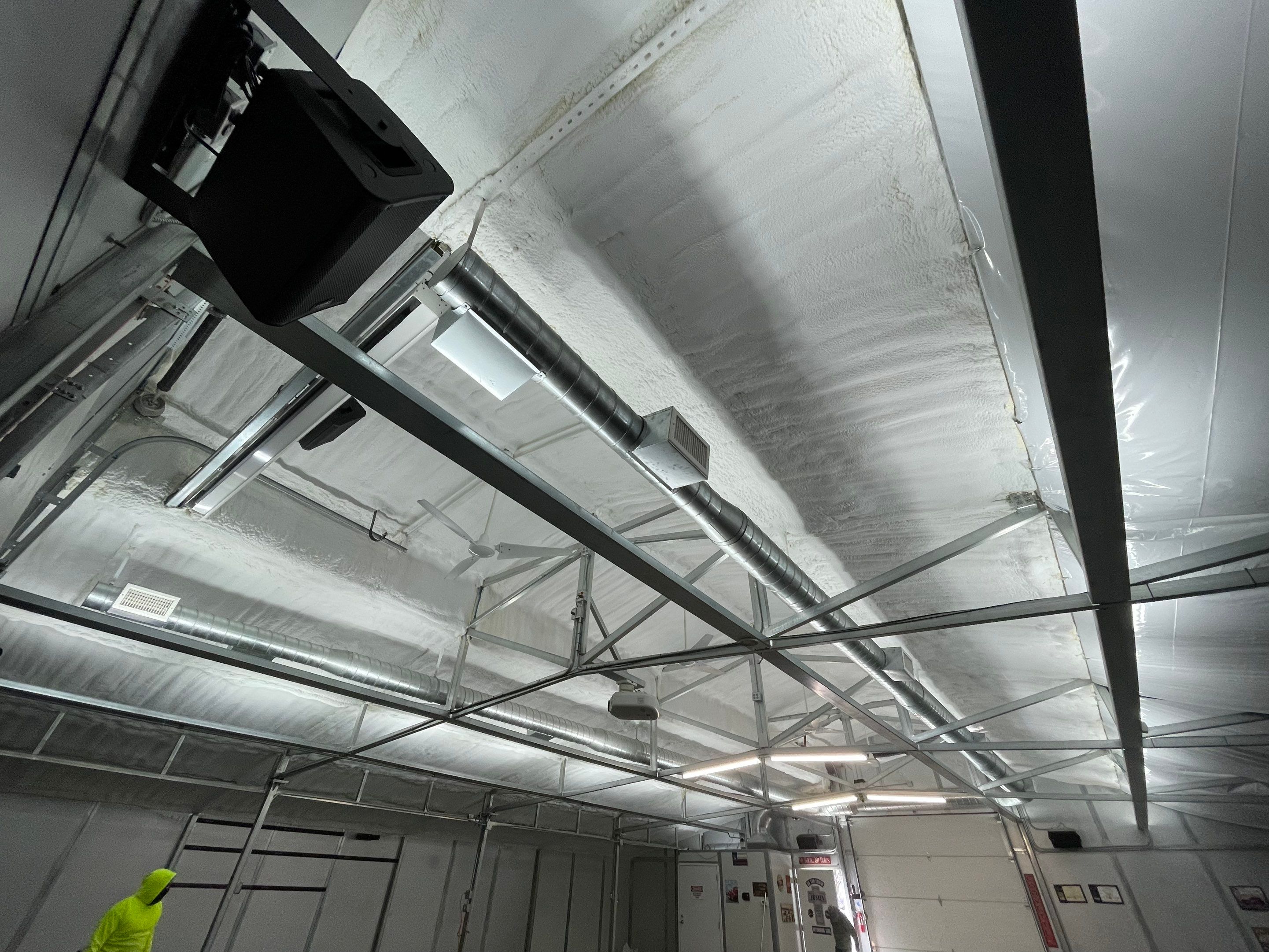 Sunnyvale Tx, Close cell spray foam custom garage  by Apex Insulation Solutions