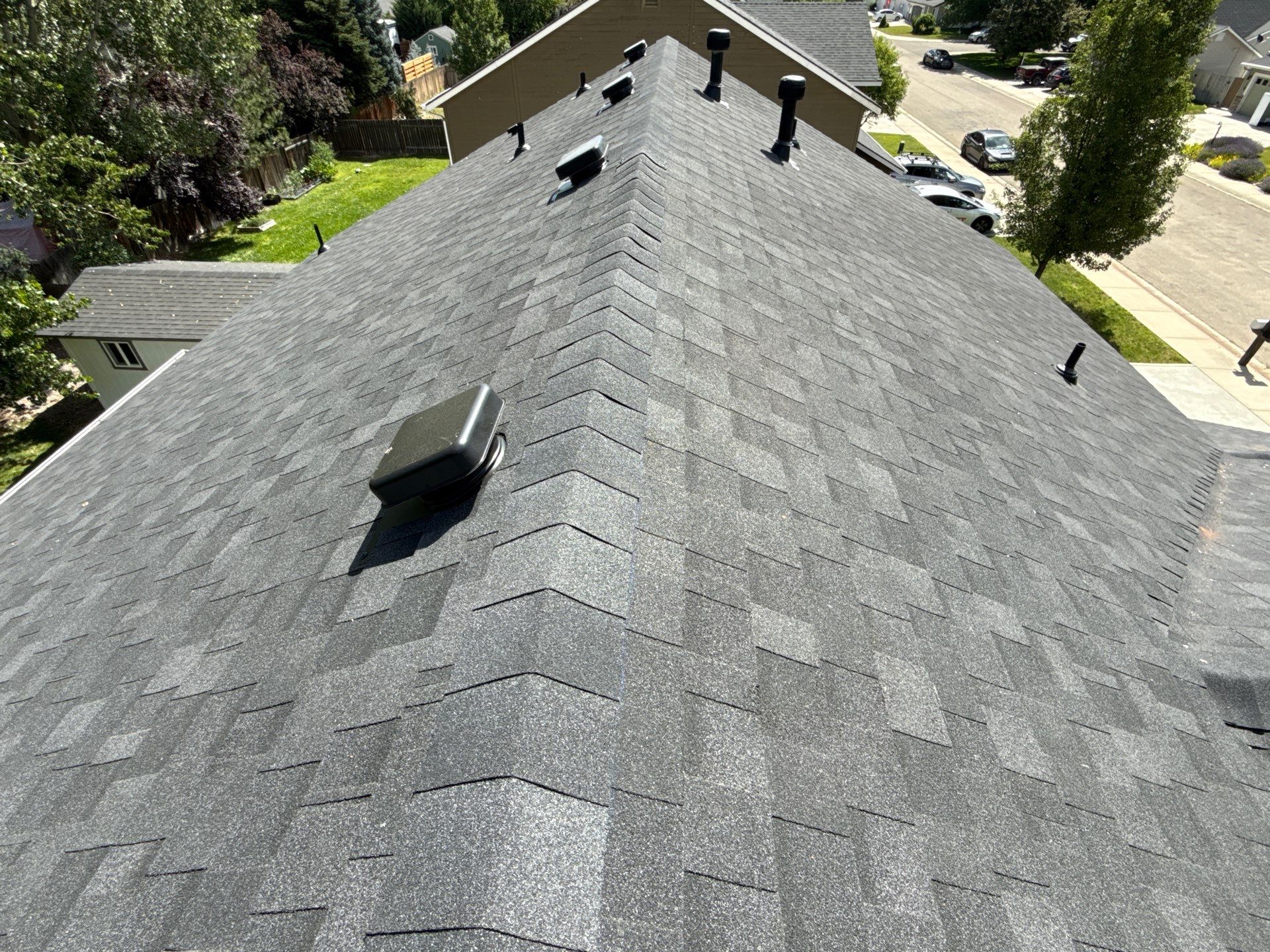 Residential Roof Replacement and Sheathing Repair in Boise by Olive Roofing