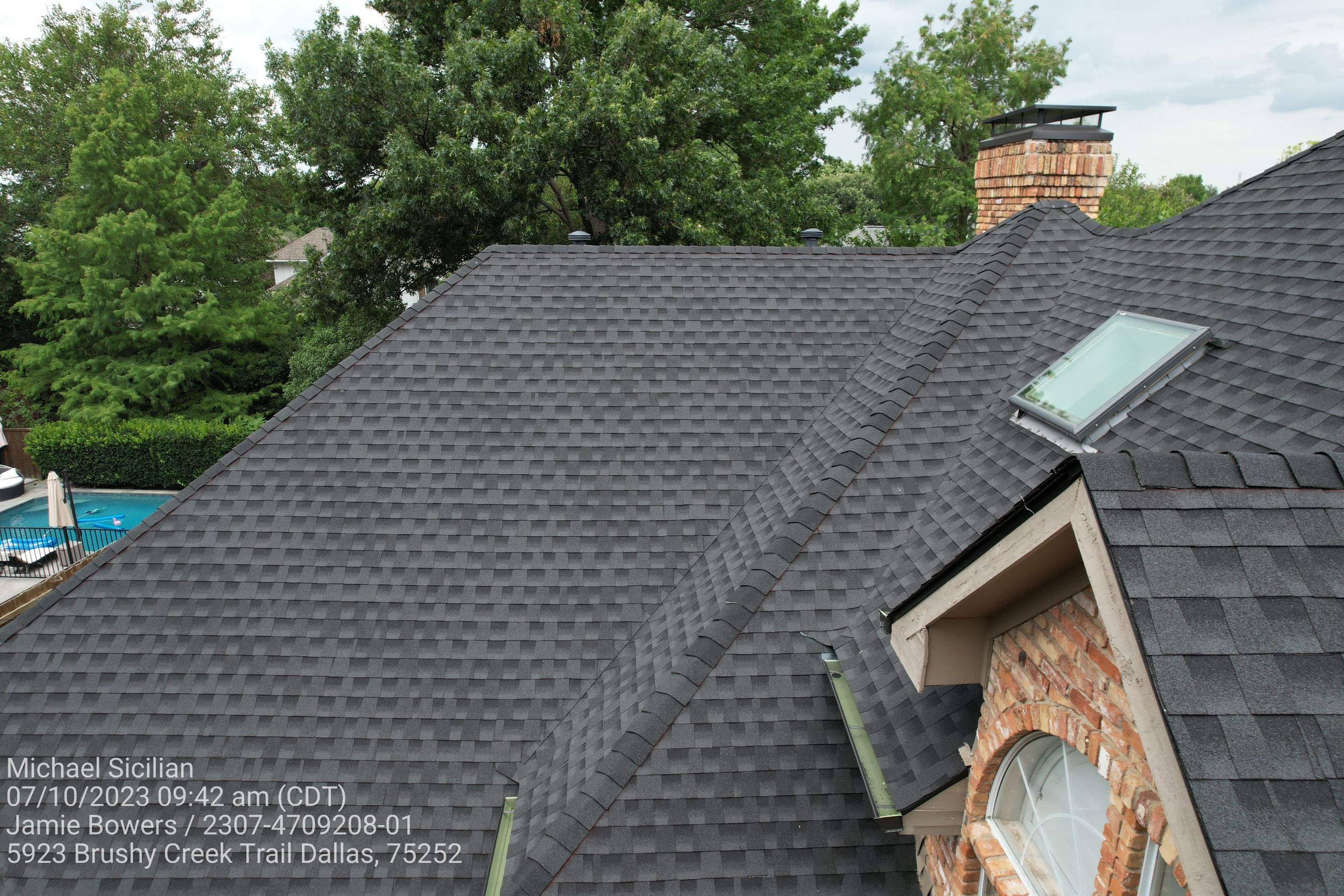 Project in Dallas by Zeus Exteriors