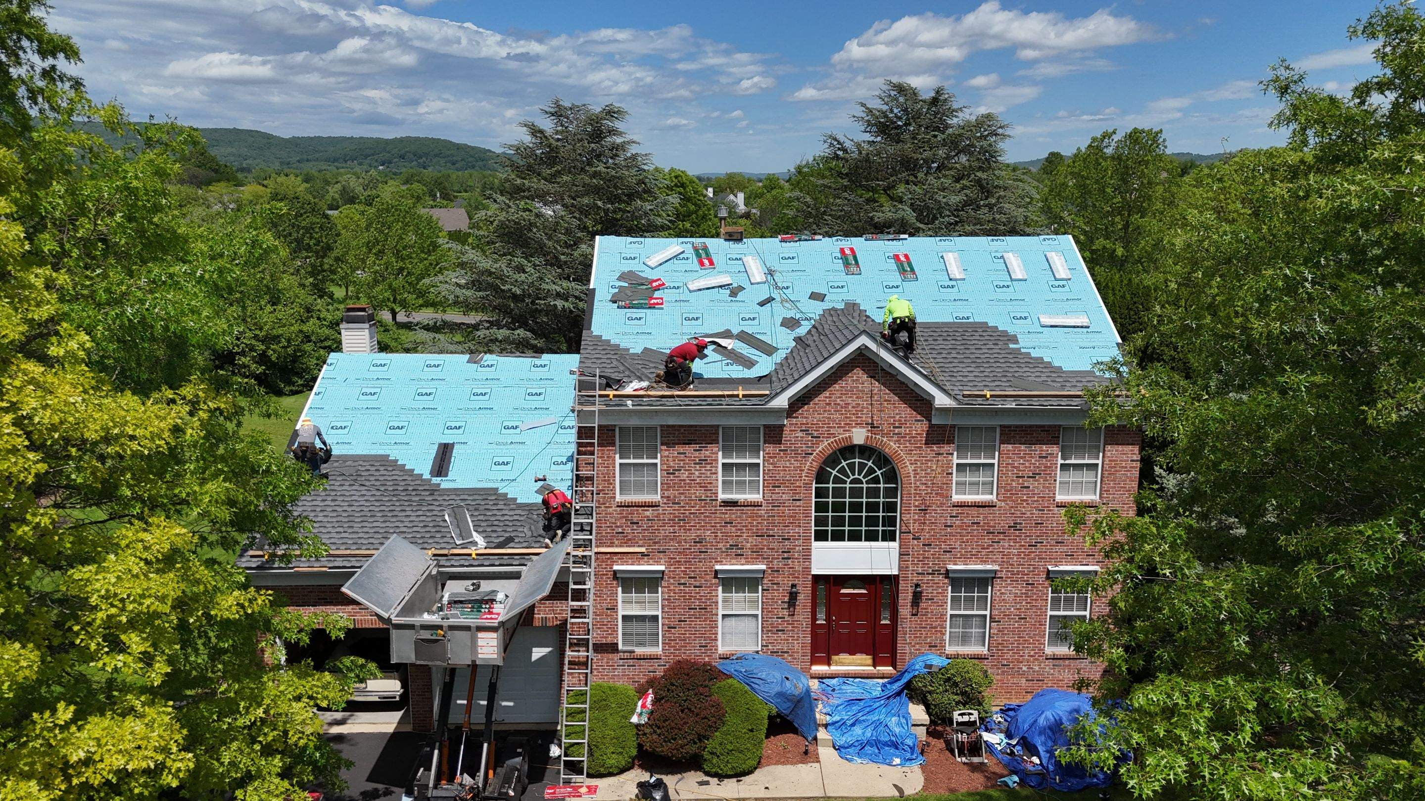 Roof Project in Stewartsville, NJ by All State Home Improvement Inc.