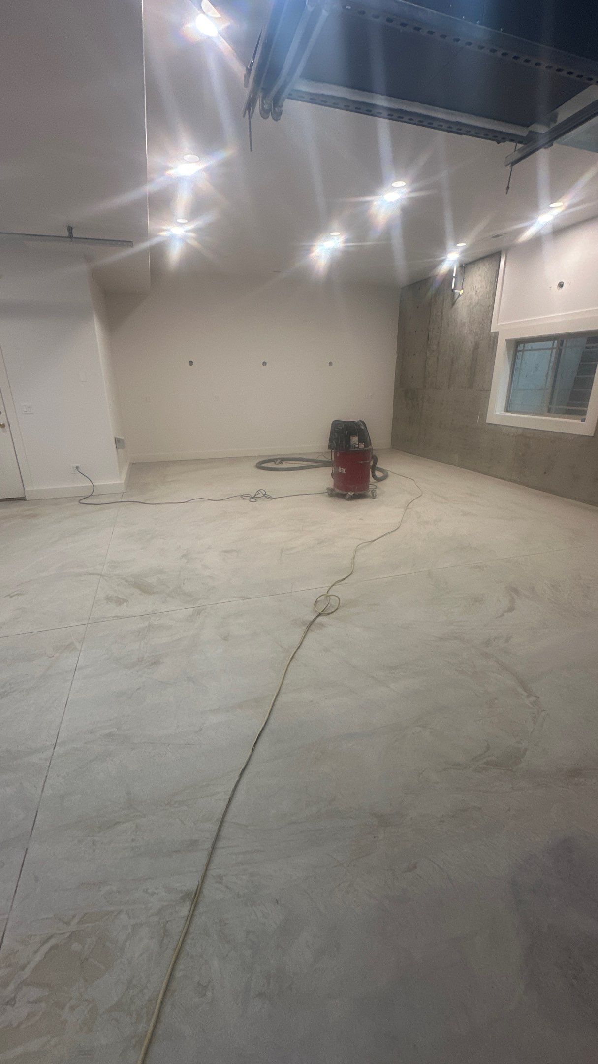 Garage Transformation using Claystone Hybrid by Croc Coatings, LLC