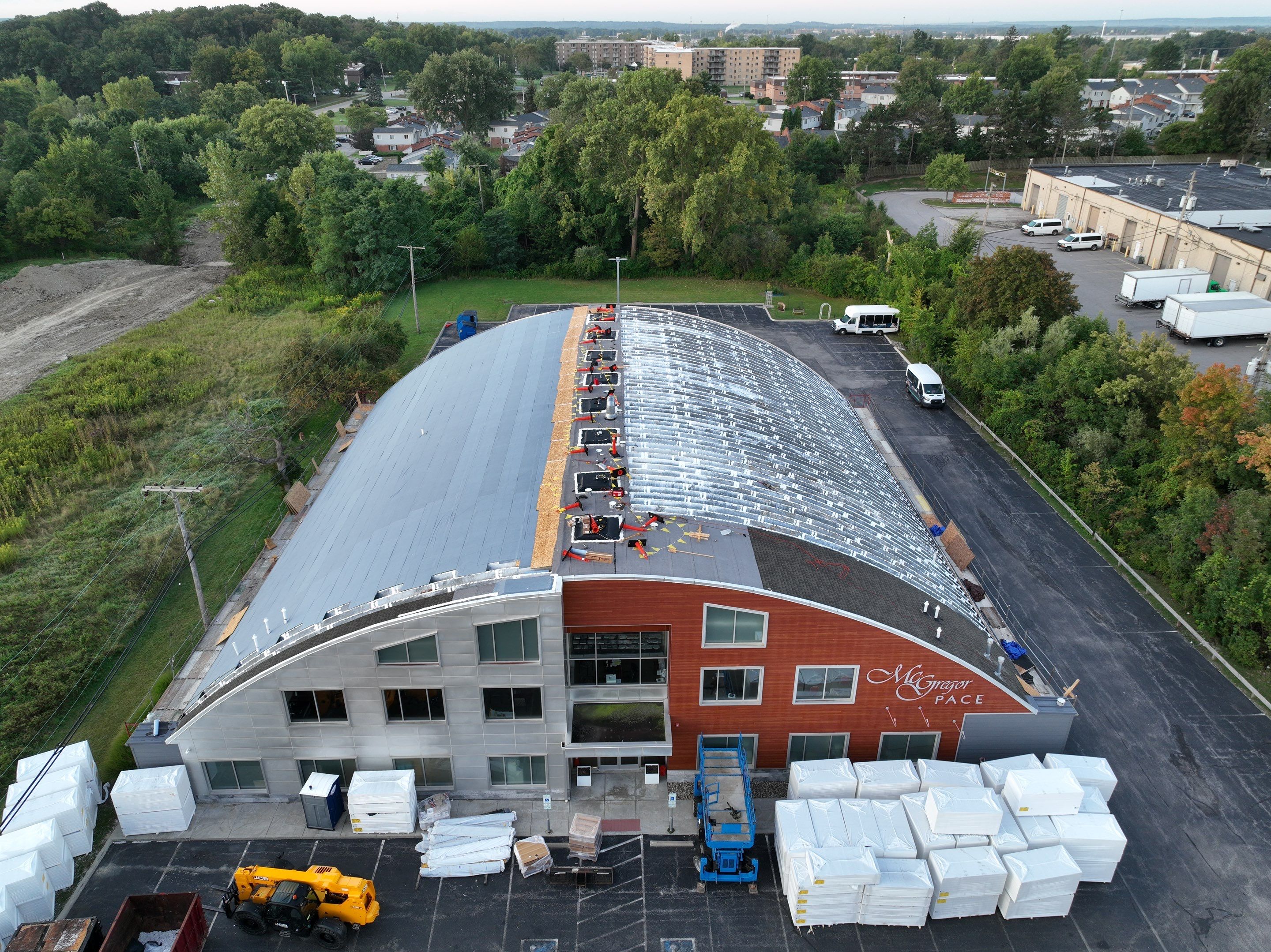 Project in Warrensville Heights by Commercial Roofing and Coating Systems