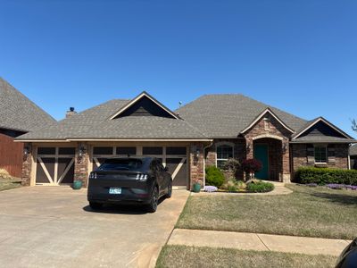 GAF Architectural Shingle Roof Replacement and Decking Repair in Mustang