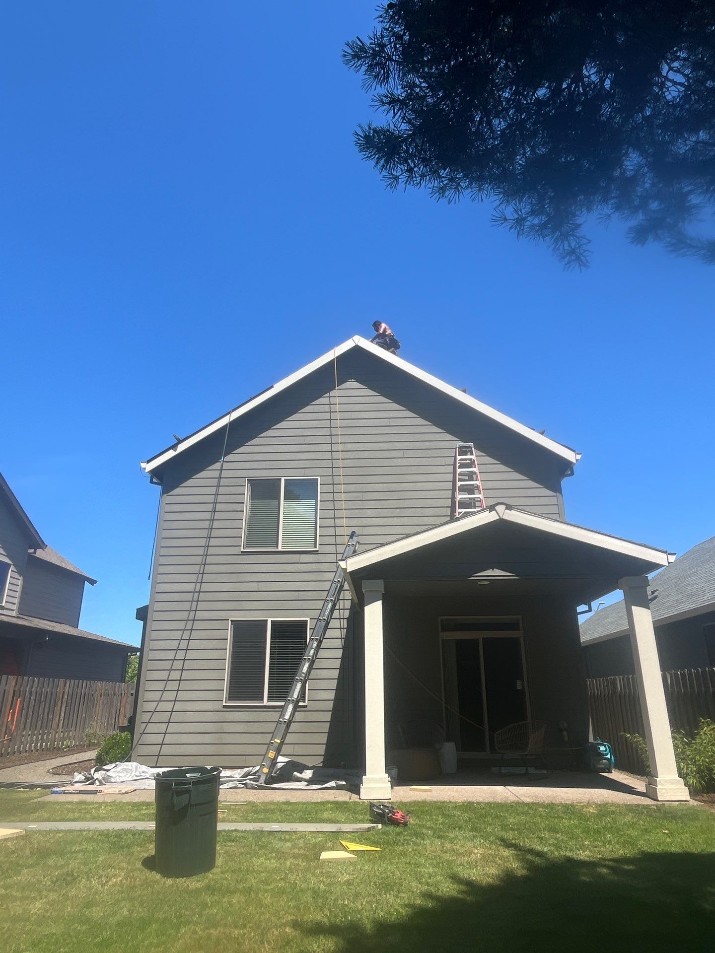 Project in Oregon City by Tom Leach Roofing