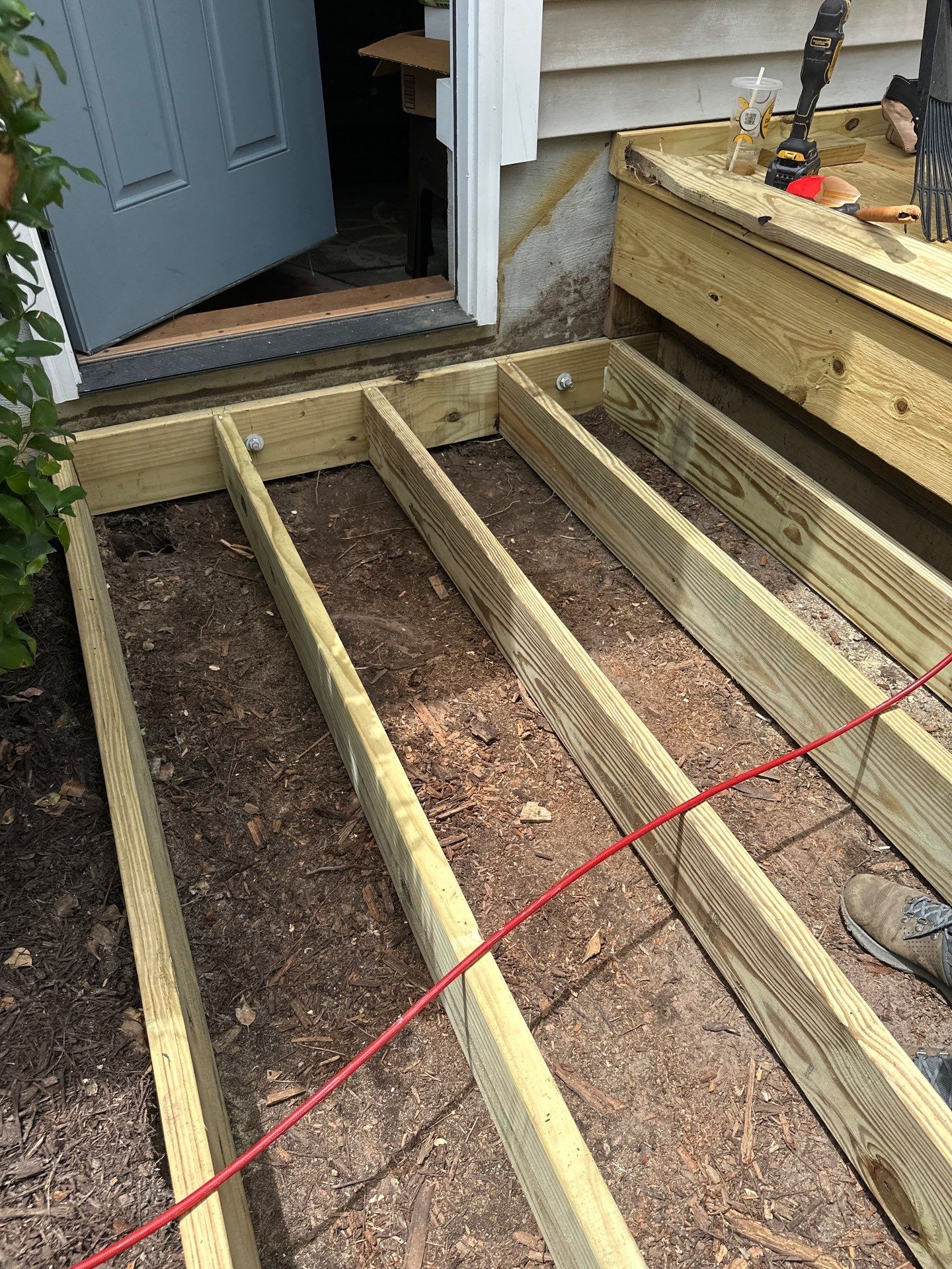 Custom Back Porch in Hampstead, NC by RGR Construction and Roofing, LLC