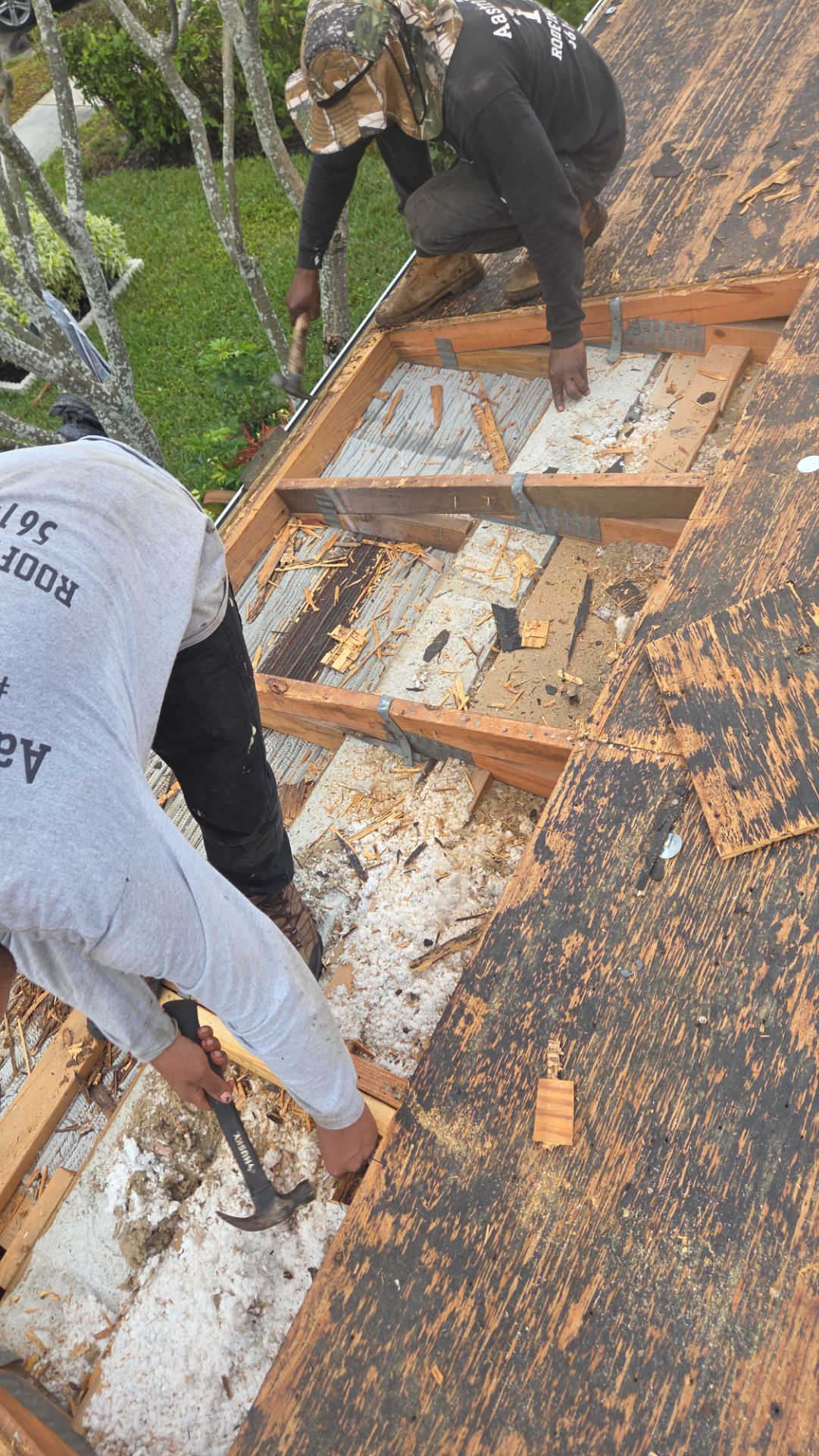 Shingle Roof Replacement and Exterior Fascia Repair in Boca Raton by Aastro Roofing