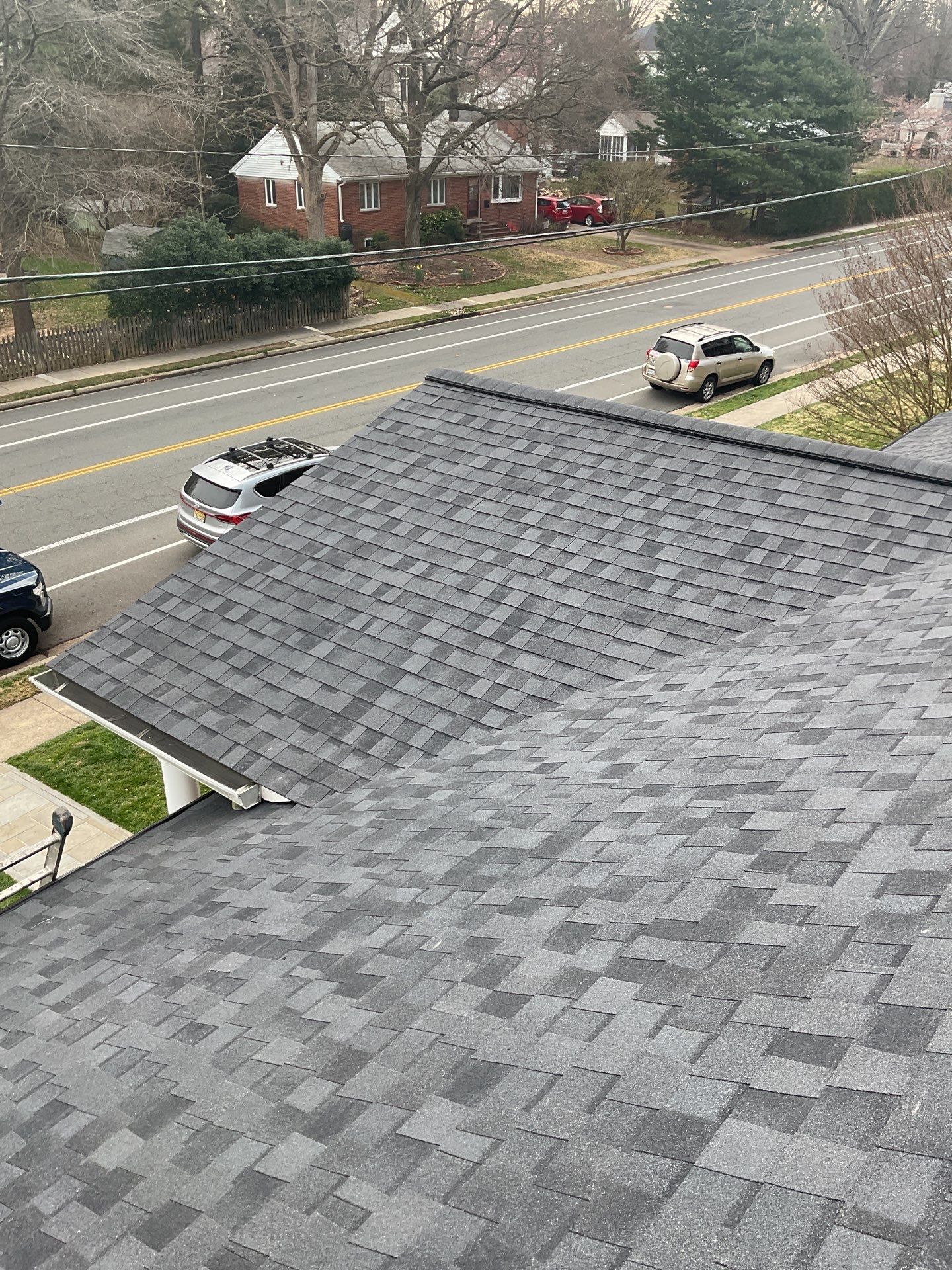 Arlington CertainTeed Landmark Pro Roof in Max Def Moire Black by RM Banning, Inc.
