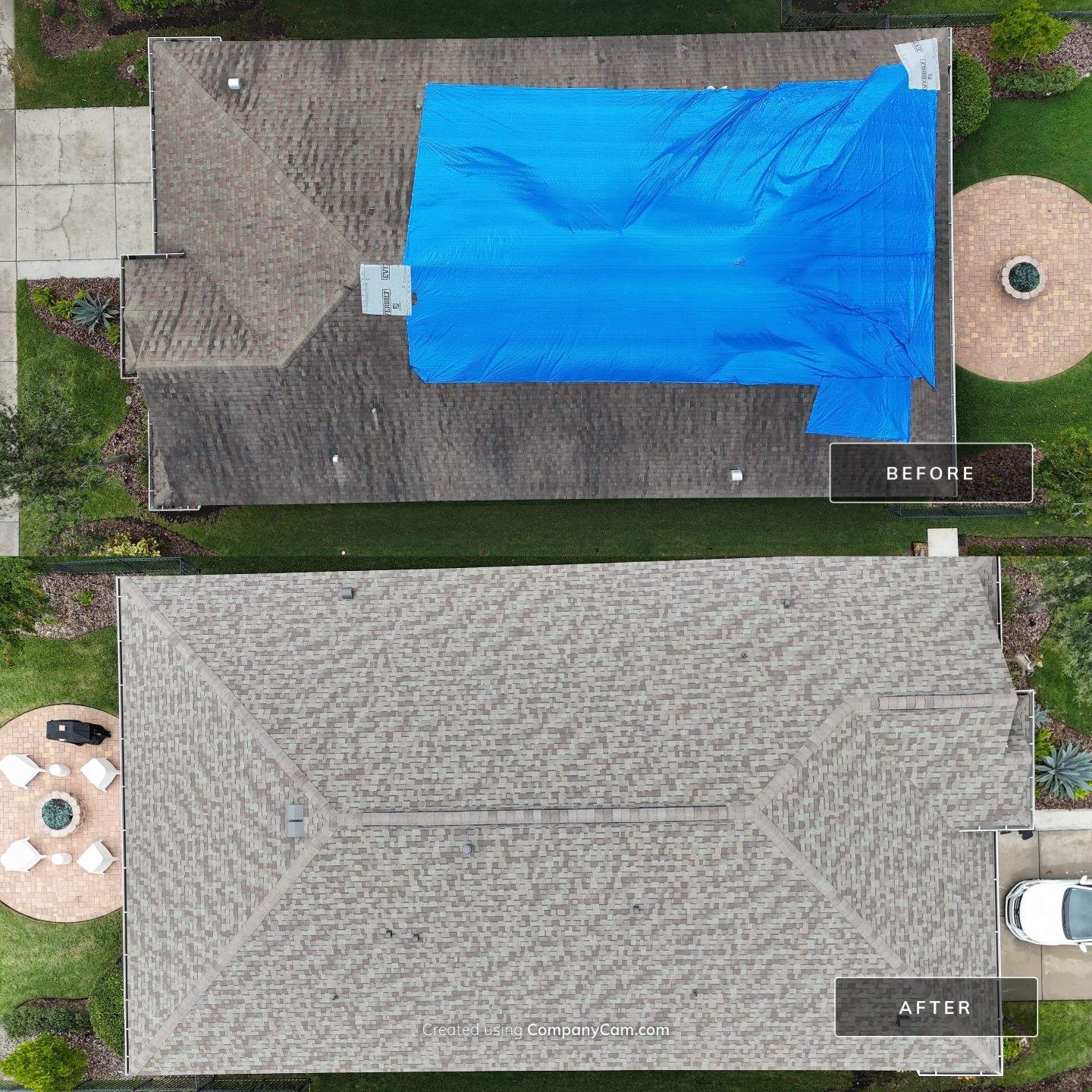 Roof Replacement Project in Apollo Beach, FL by Shingle Masters Roofing