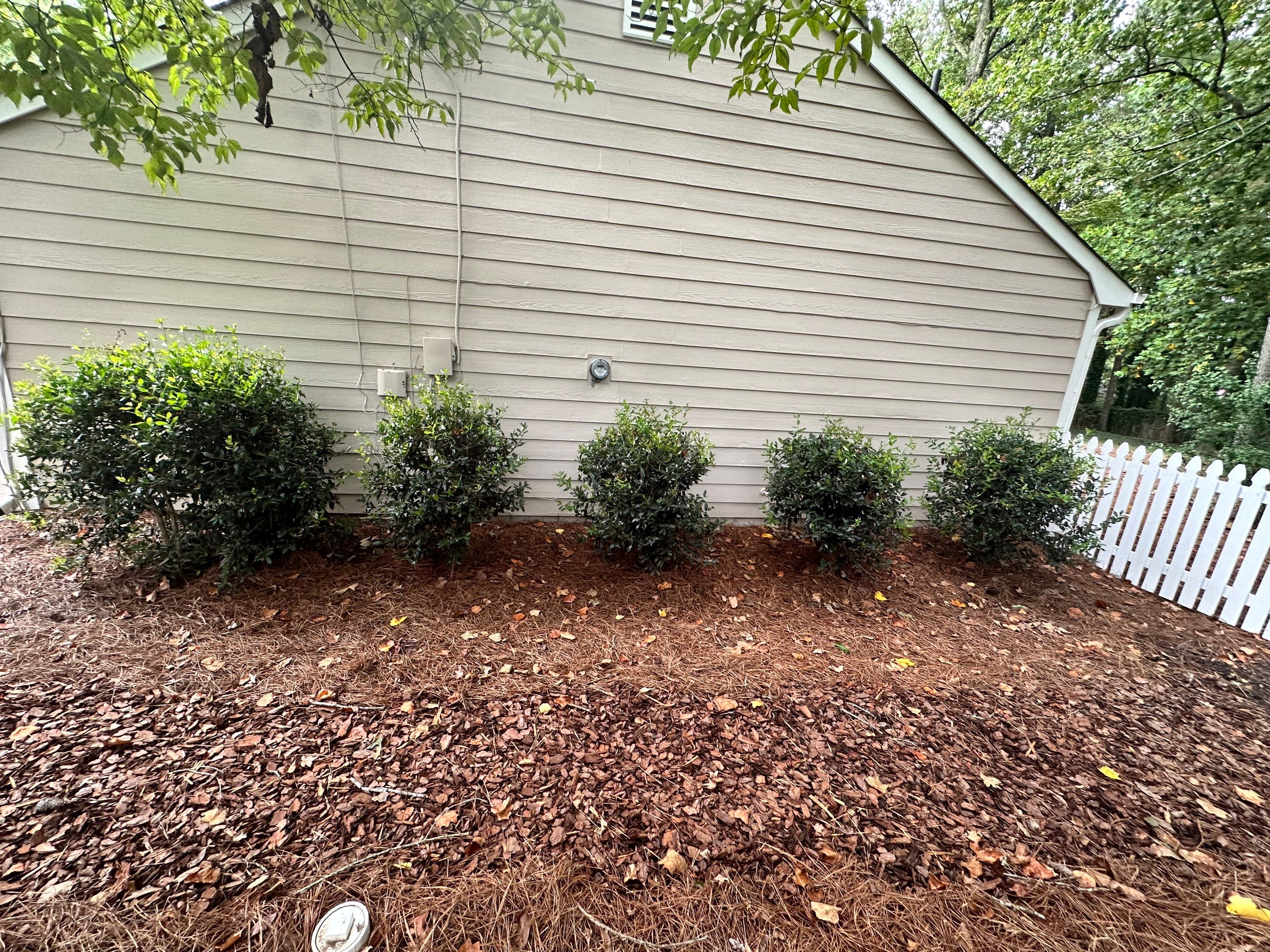 Exterior Siding Painting and Picket Fence Installation in Powder Springs by Swift Home Renovations