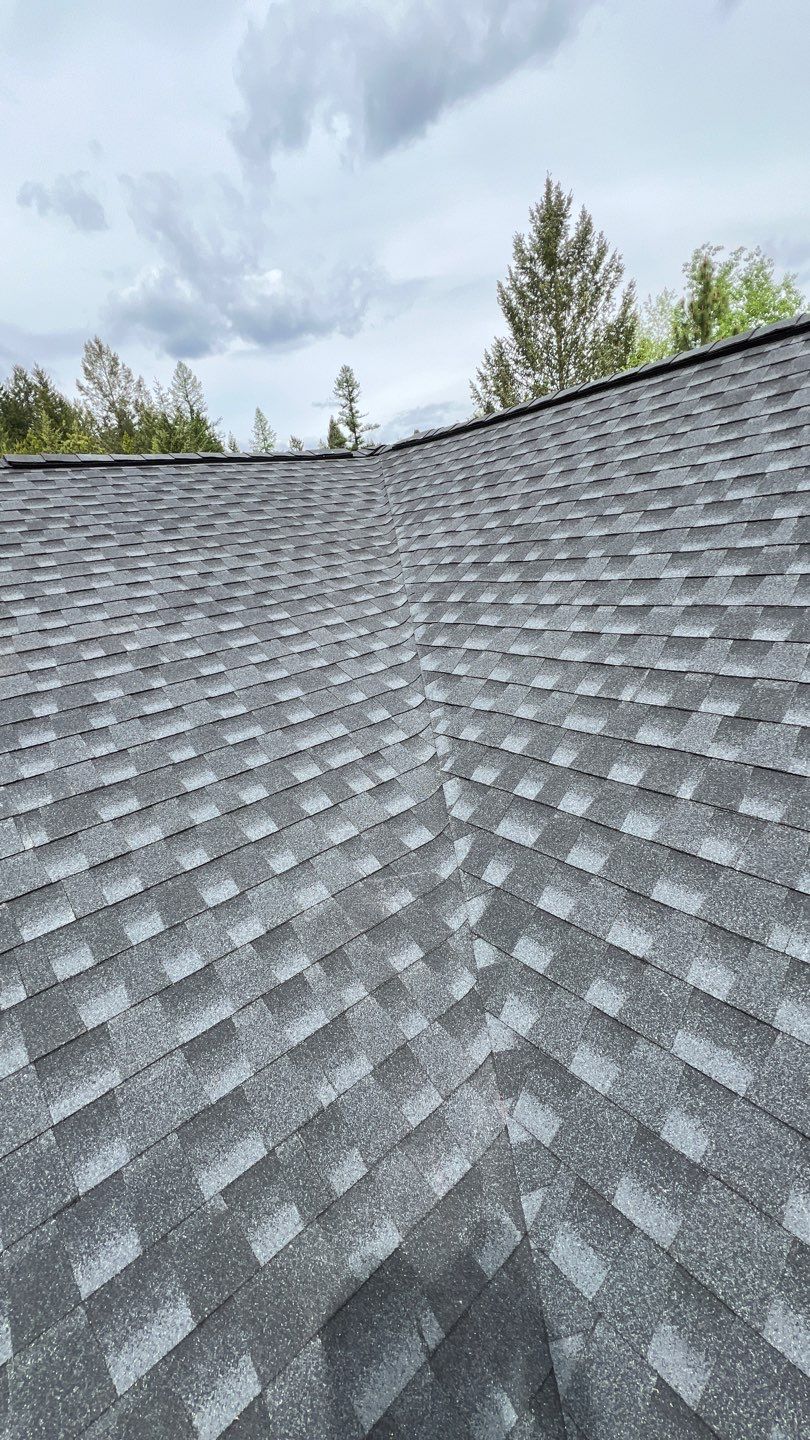 GAF HDZ Charcoal Roof Replacement  by Montana Roofing Solutions