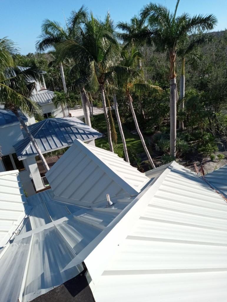 Sanibel Island Standing Seam Roof Replacement by Four Peaks Roofing